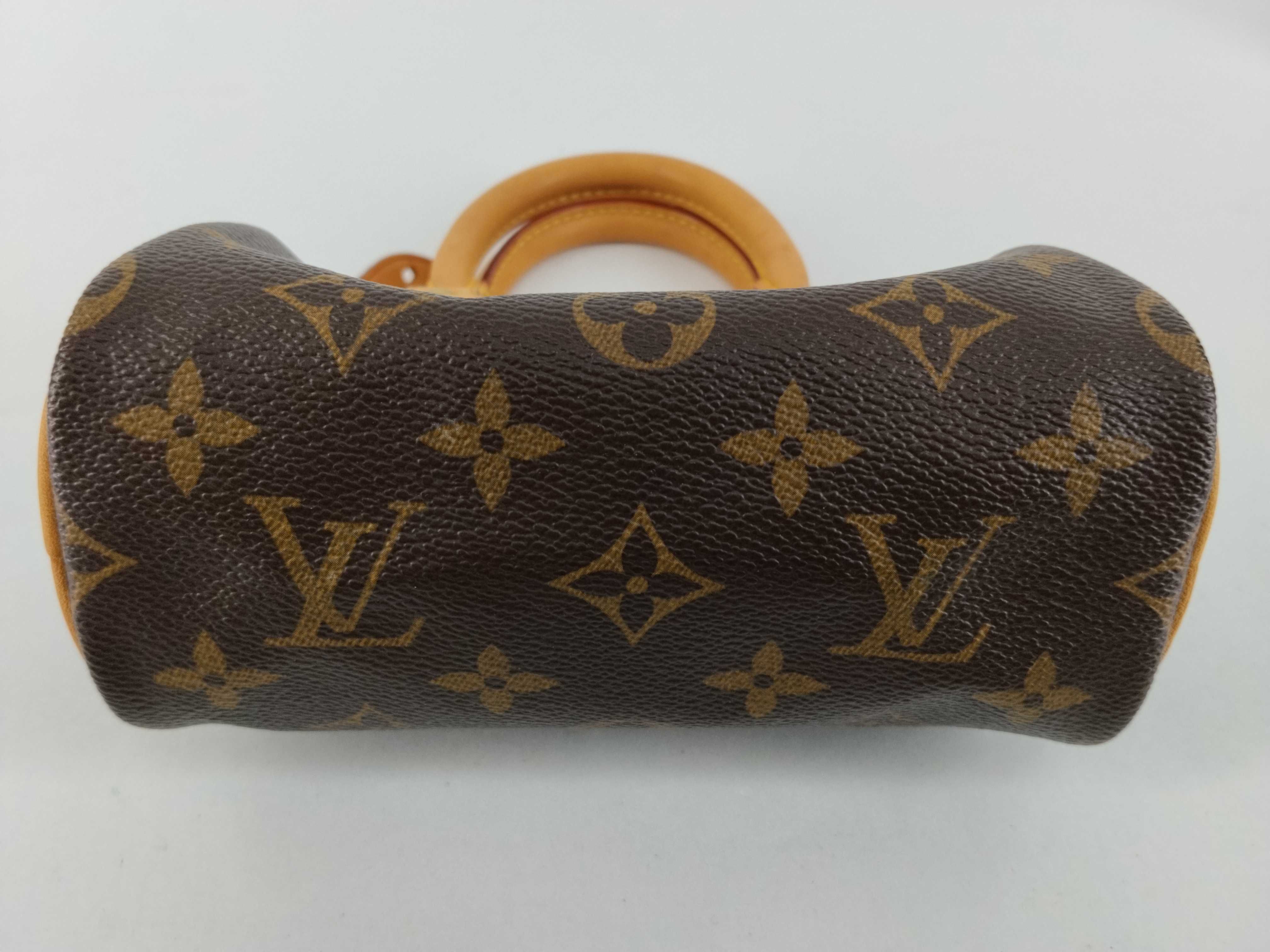 Monogram Louis Vuitton Monogram Mini Speedy Nano Speedy Handbag — view 7