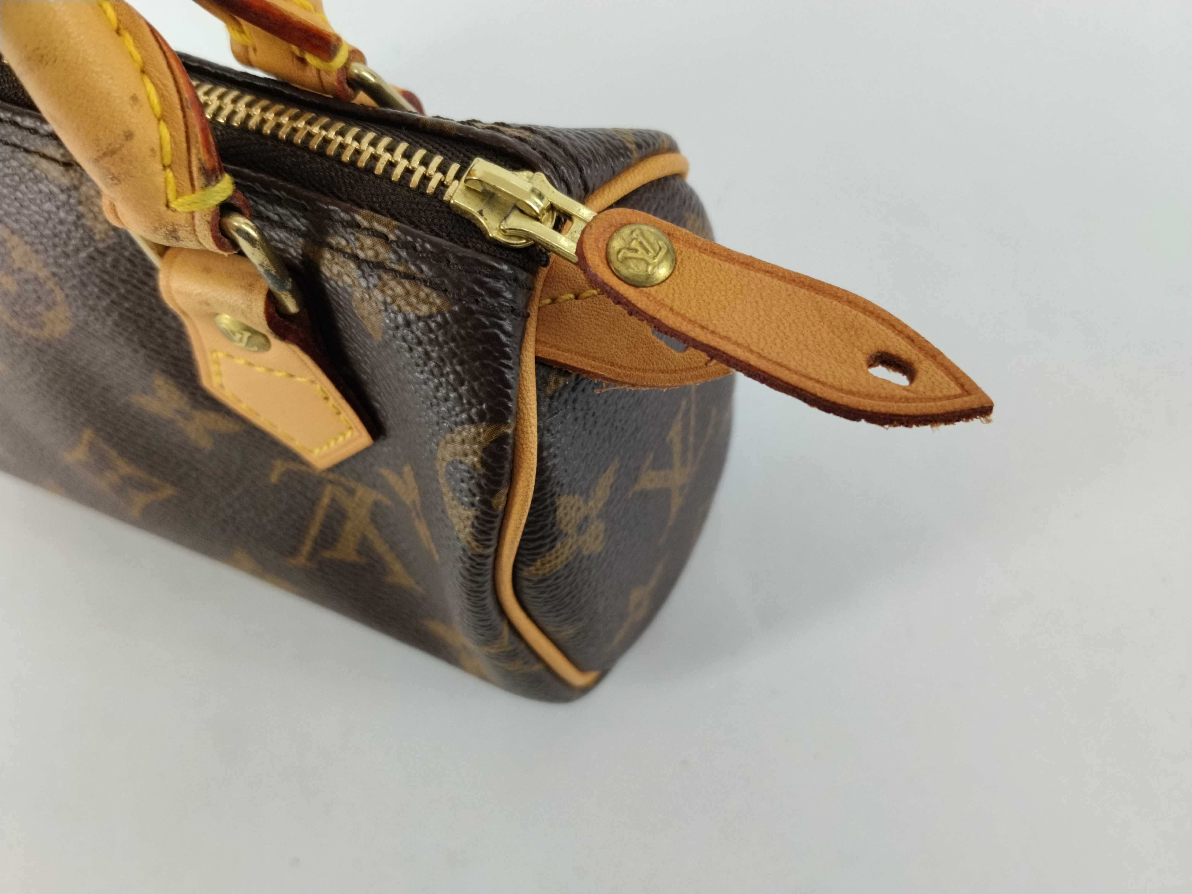 Monogram Louis Vuitton Monogram Mini Speedy Nano Speedy Handbag — view 8