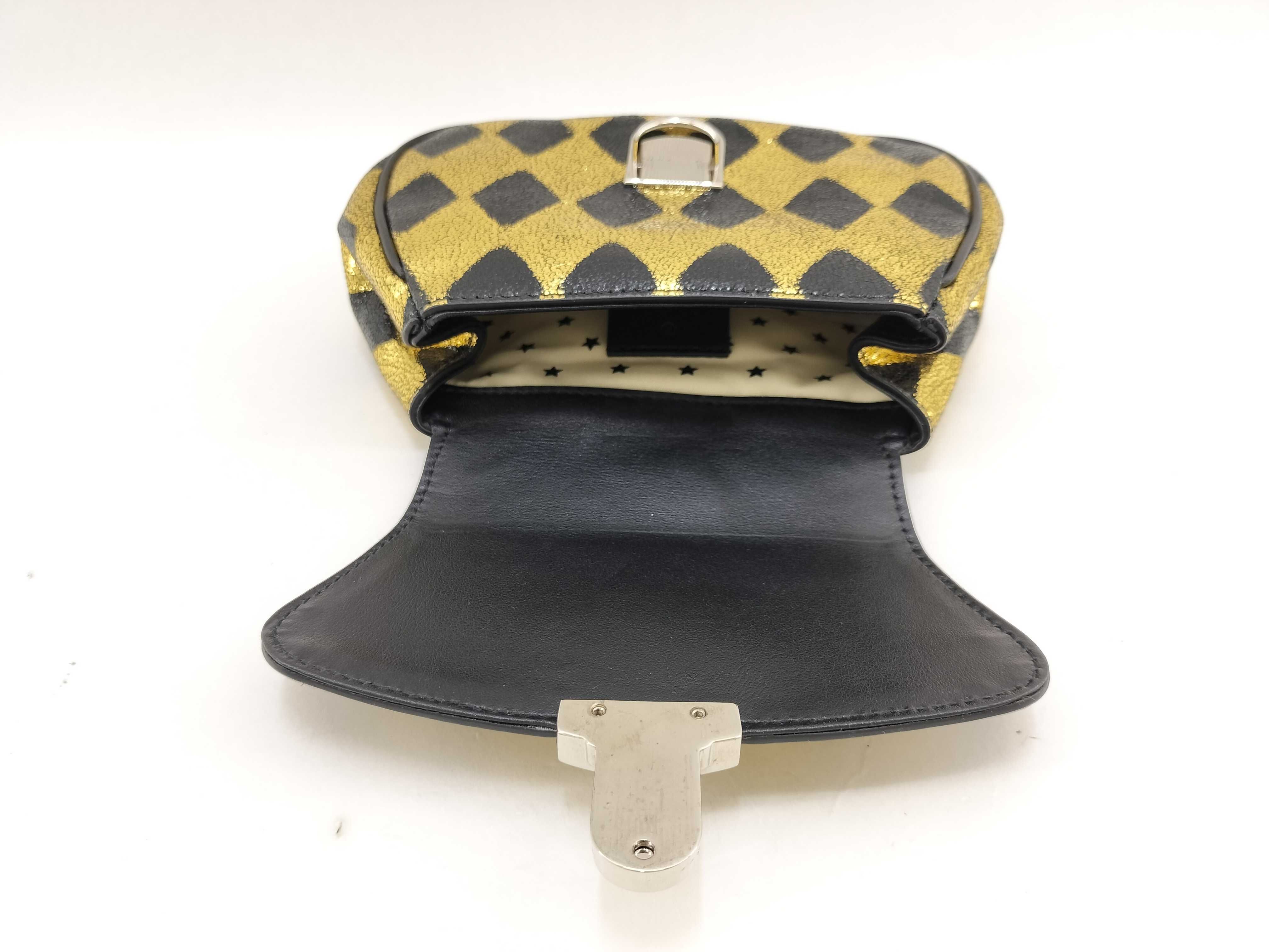 Belt Bag Leather Gold Shoulder Bag — view 10
