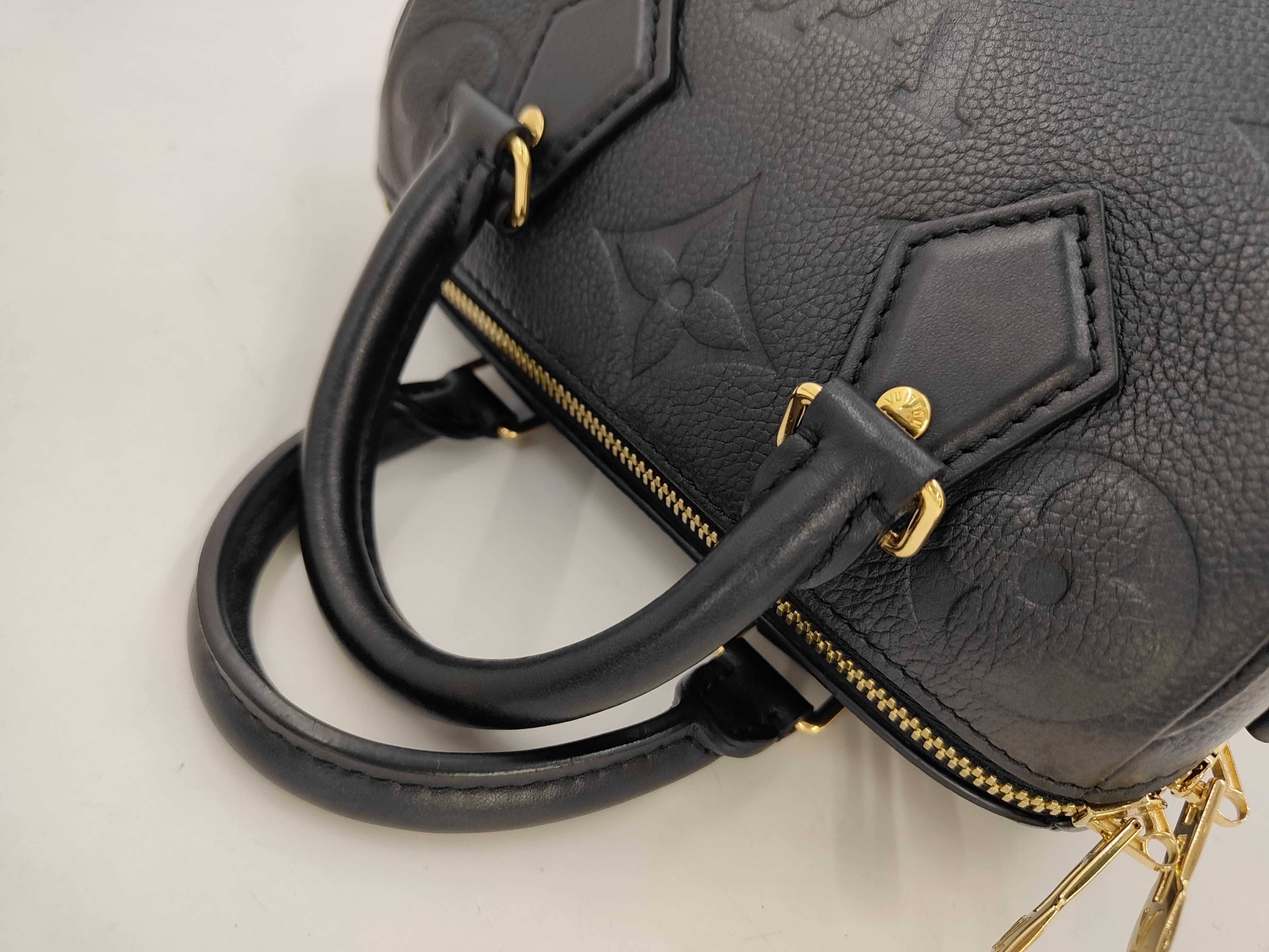 Monogram Empreinte Speedy Bandoulière 20 M58953 Black RFID detected handbag — view 5