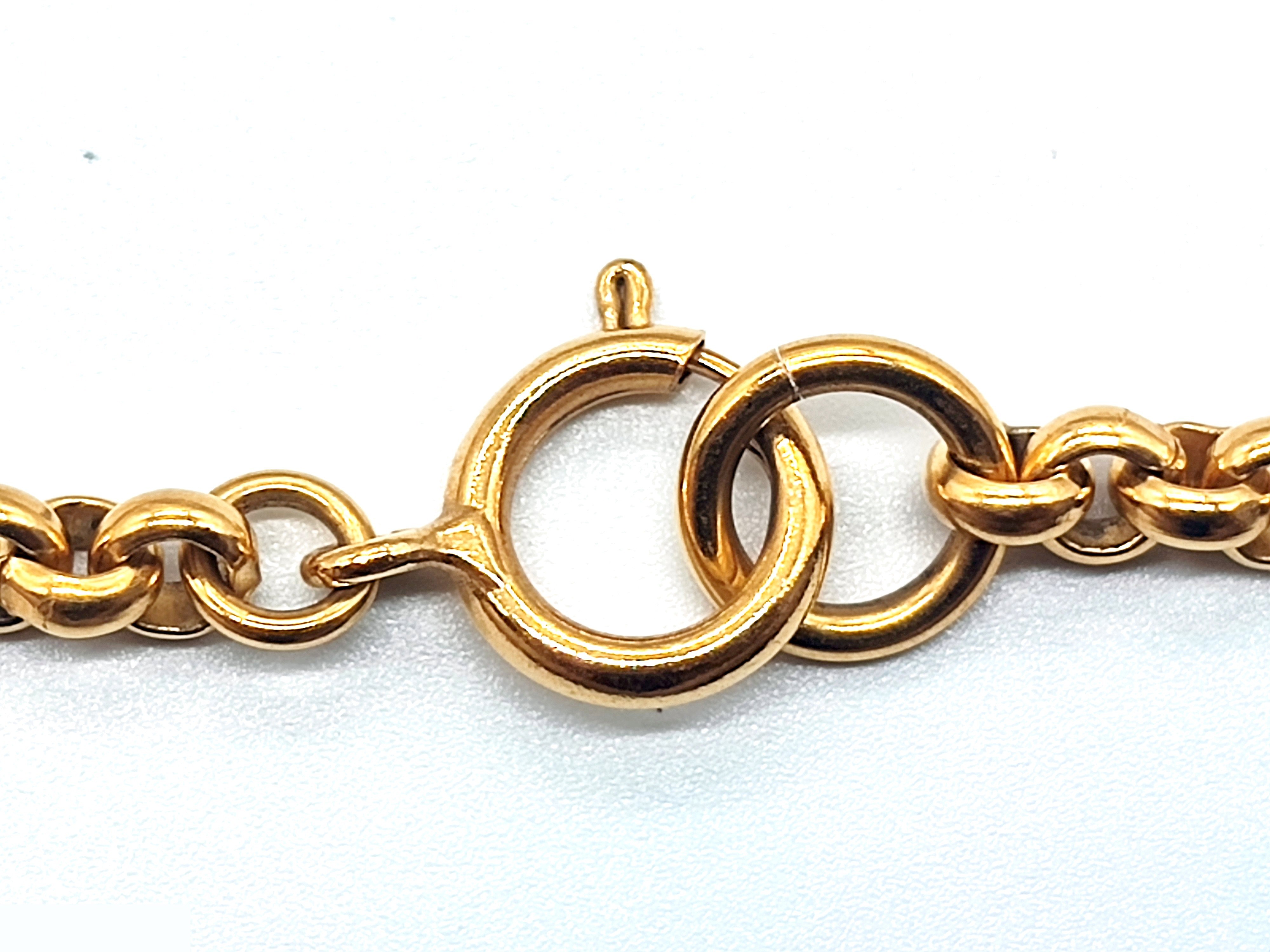 Coco Mark Flower Necklace 95P — view 11