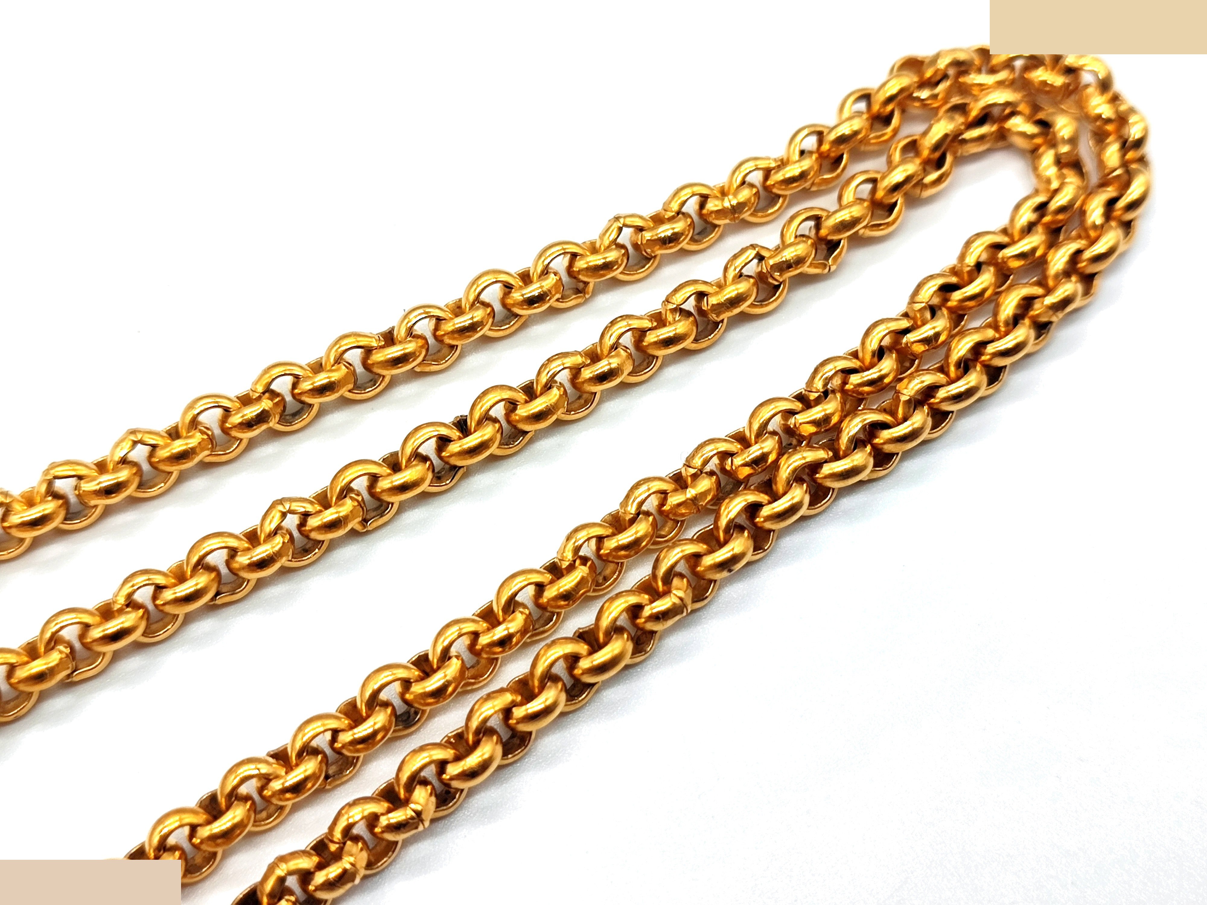Coco Mark Flower Necklace 95P — view 7