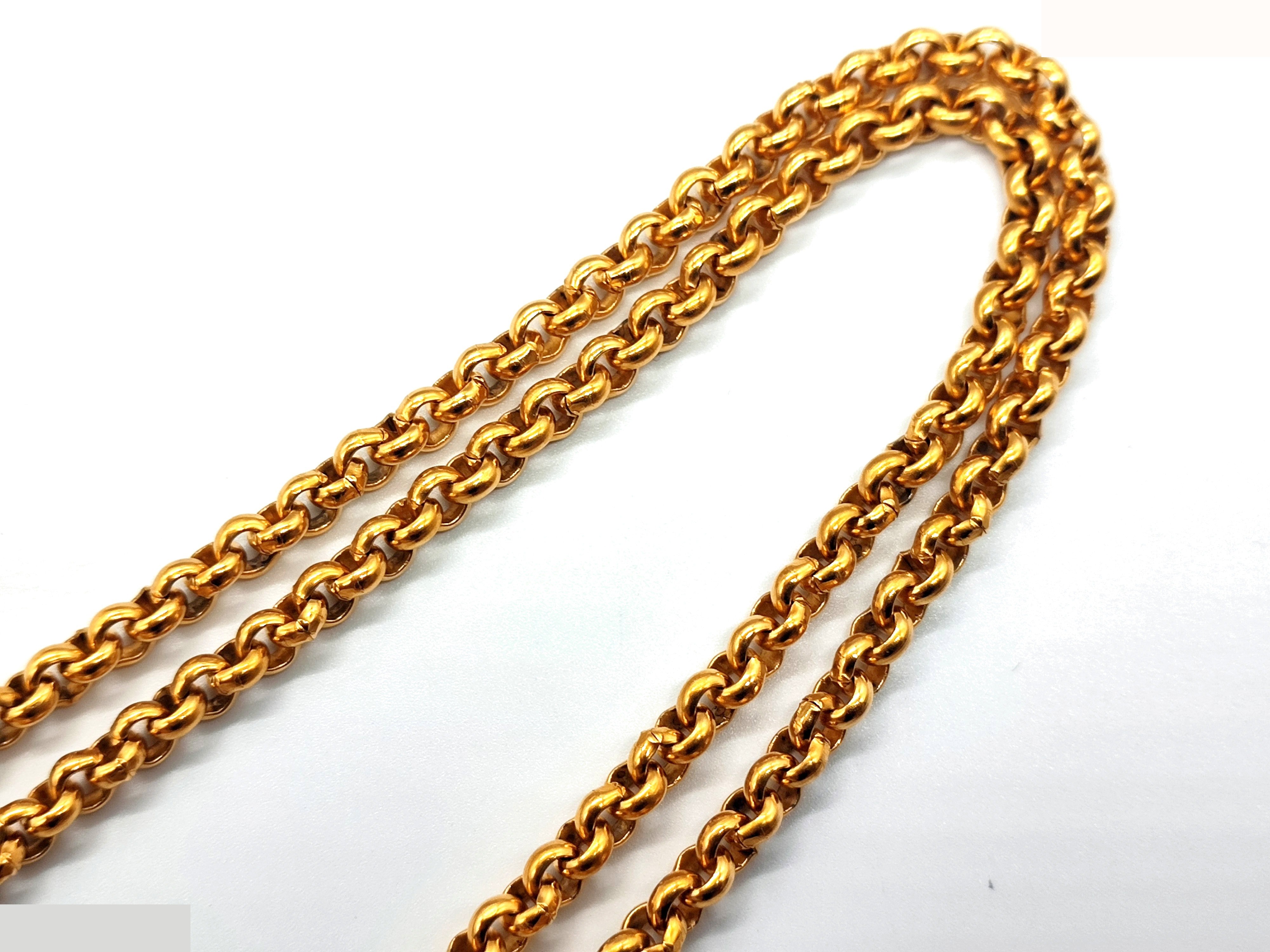 Coco Mark Flower Necklace 95P — view 10