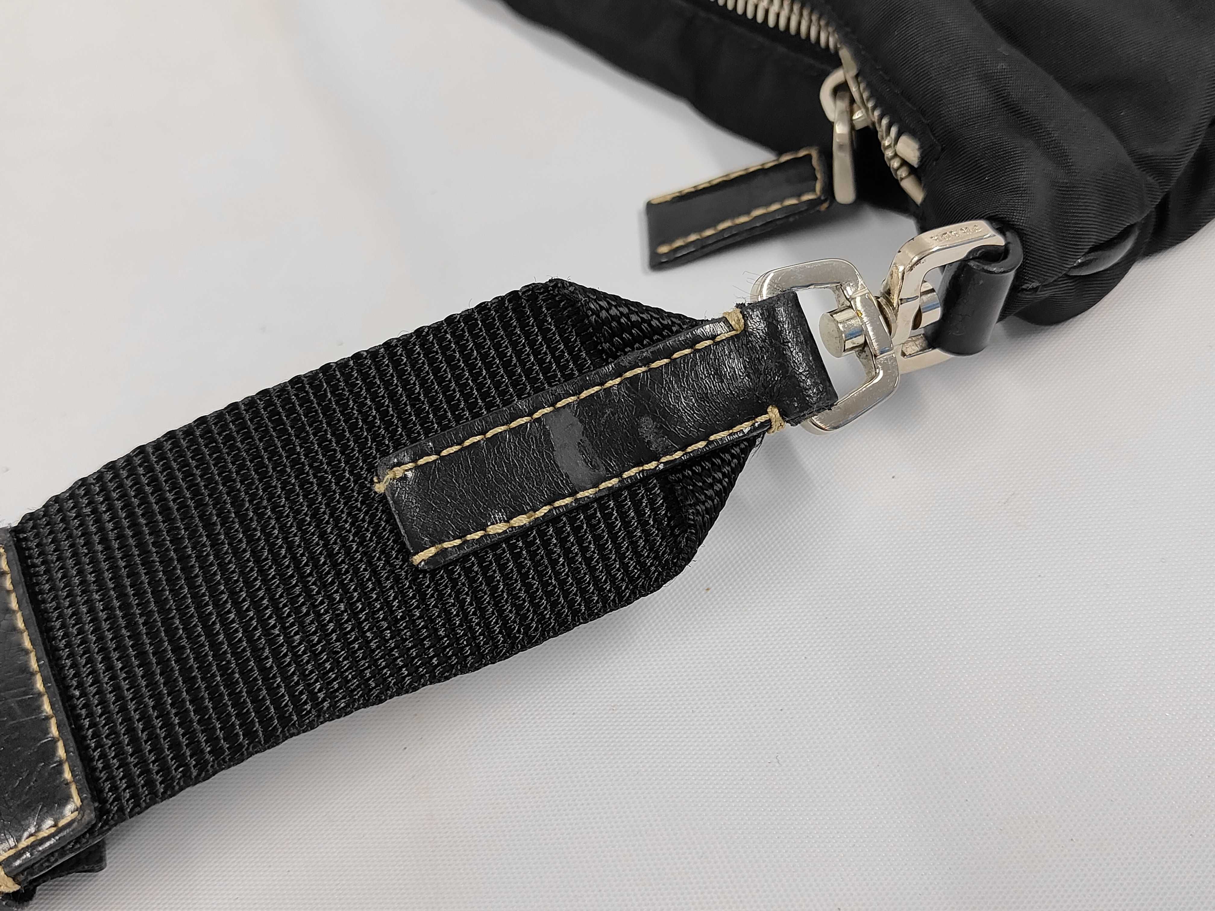 Shoulder Bag / Nylon / Black — view 6