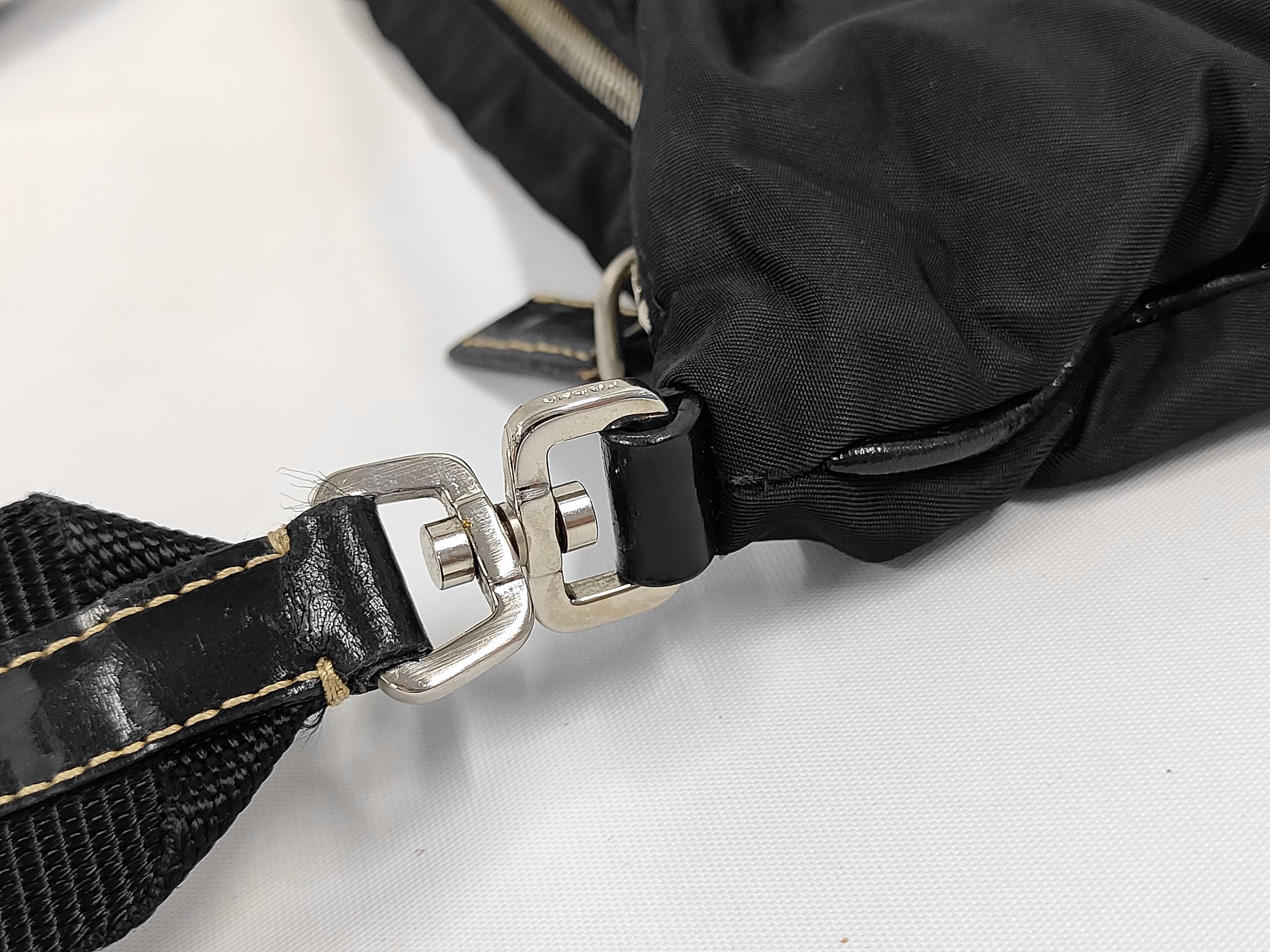 Shoulder Bag / Nylon / Black — view 7