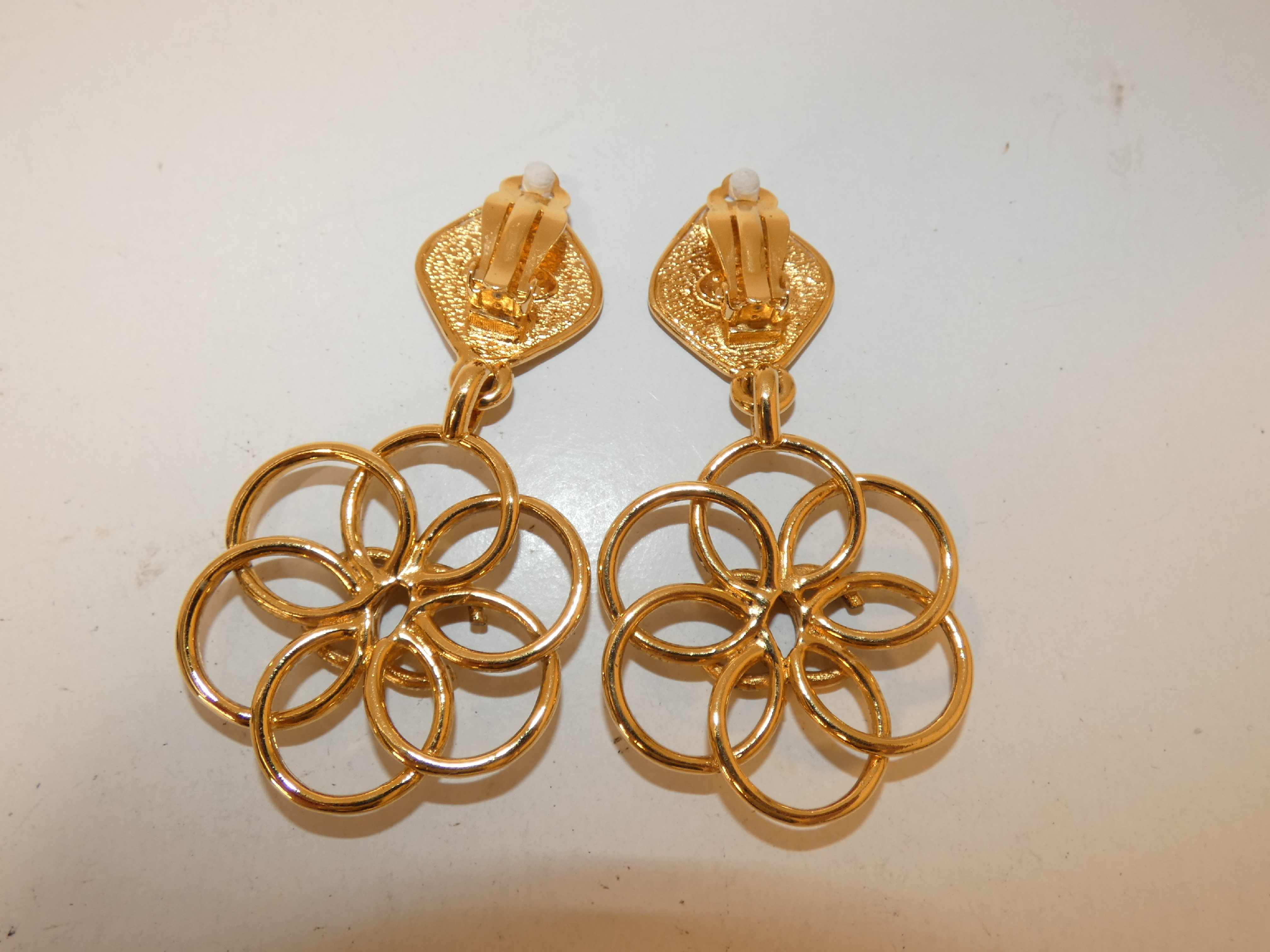 Coco Camellia GP Earrings — view 2