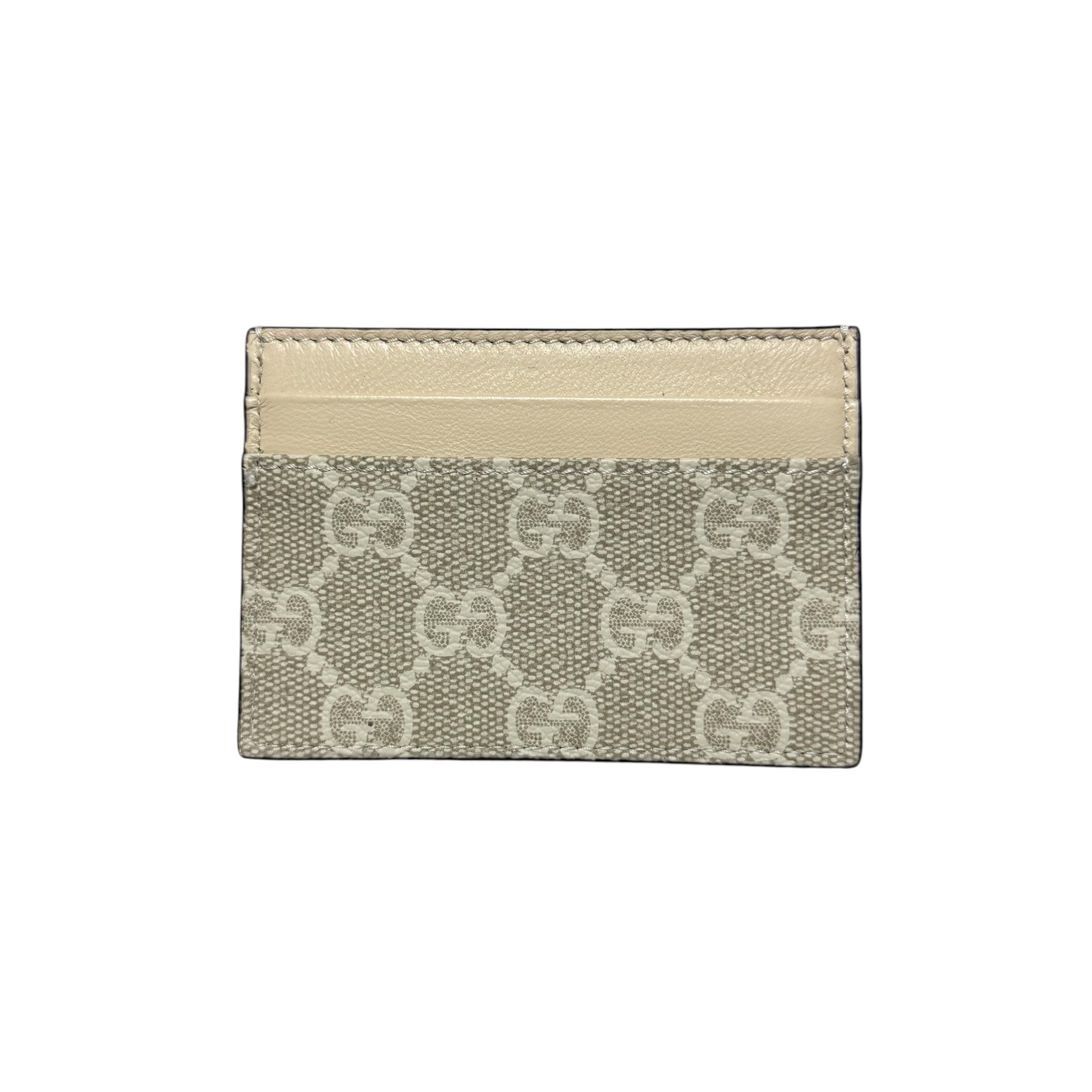 GG Supreme card case, cream color, unused. — view 2