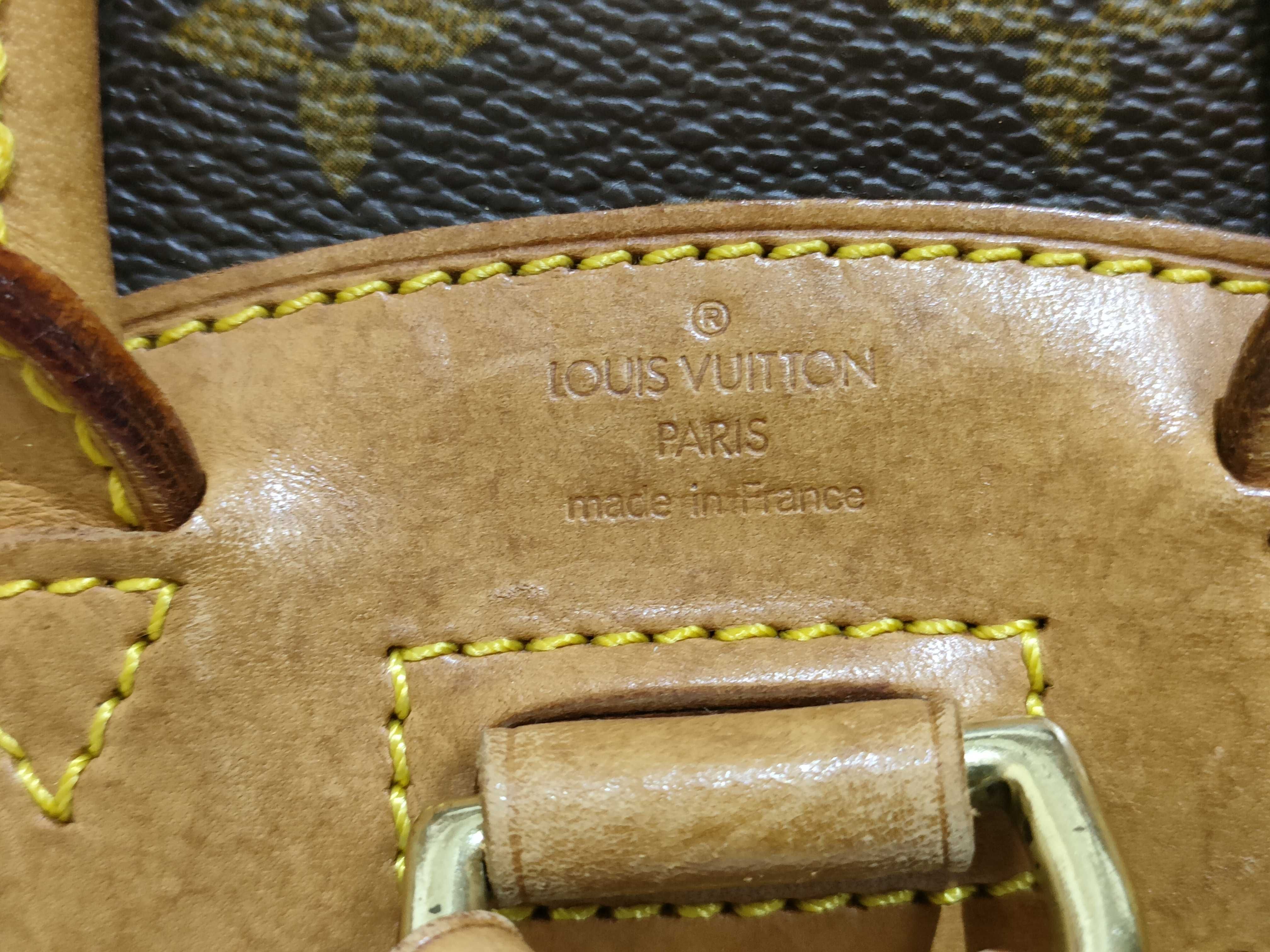 Monogram Louis Vuitton Monogram Backpack Mini Montsouris M51137 Backpack — view 11