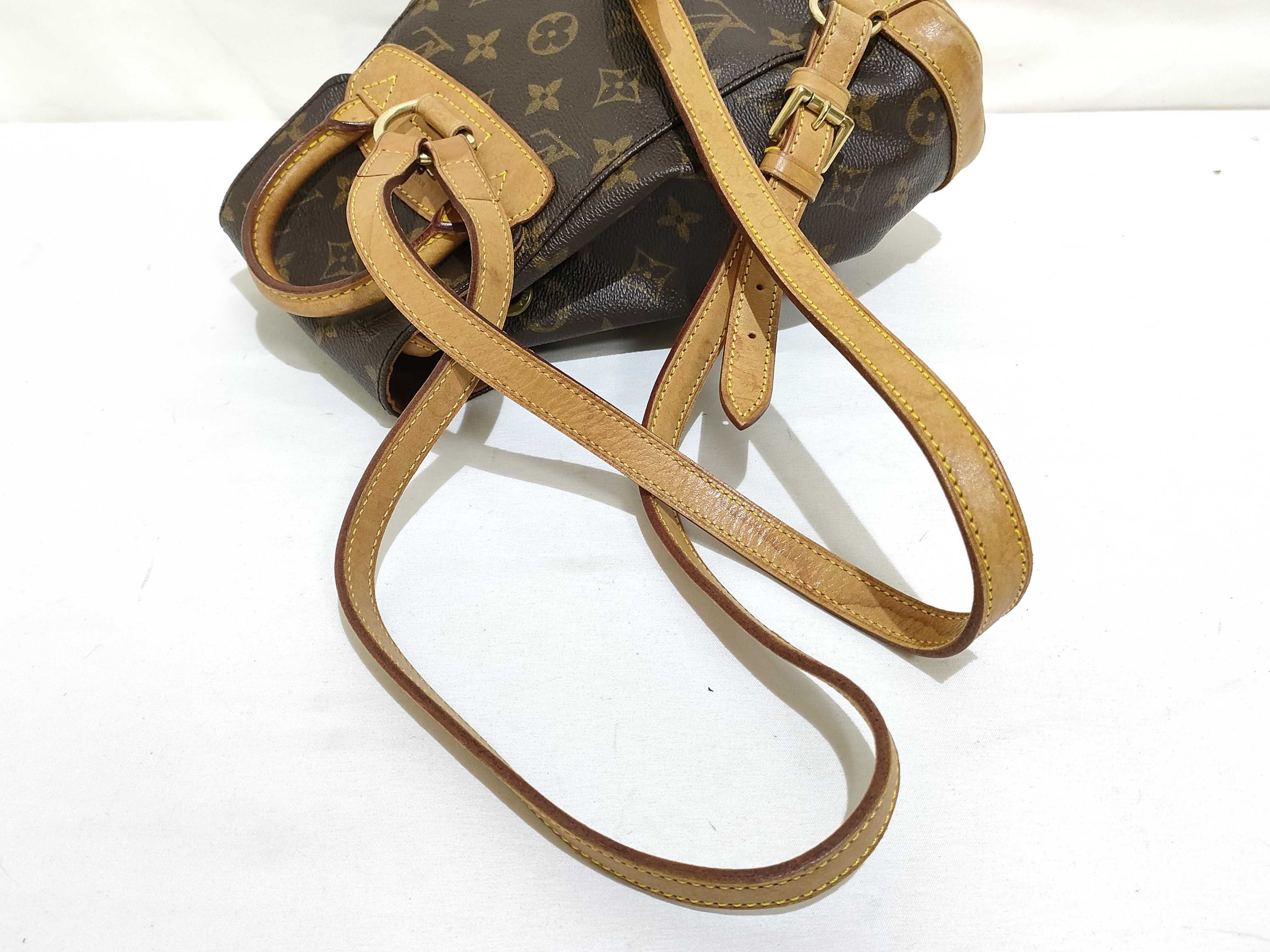 Monogram Louis Vuitton Monogram Backpack Mini Montsouris M51137 Backpack — view 3