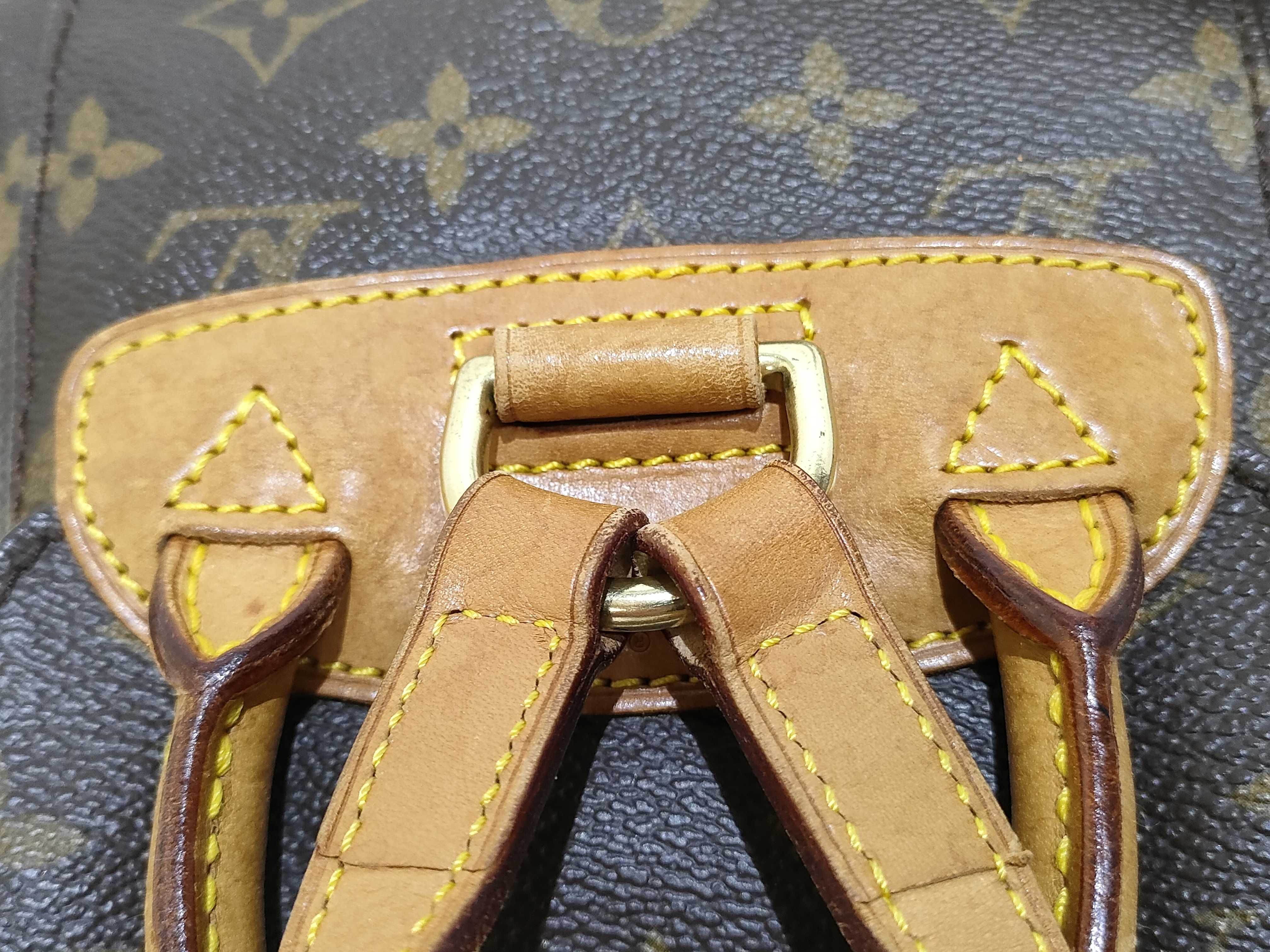 Monogram Louis Vuitton Monogram Backpack Mini Montsouris M51137 Backpack — view 5
