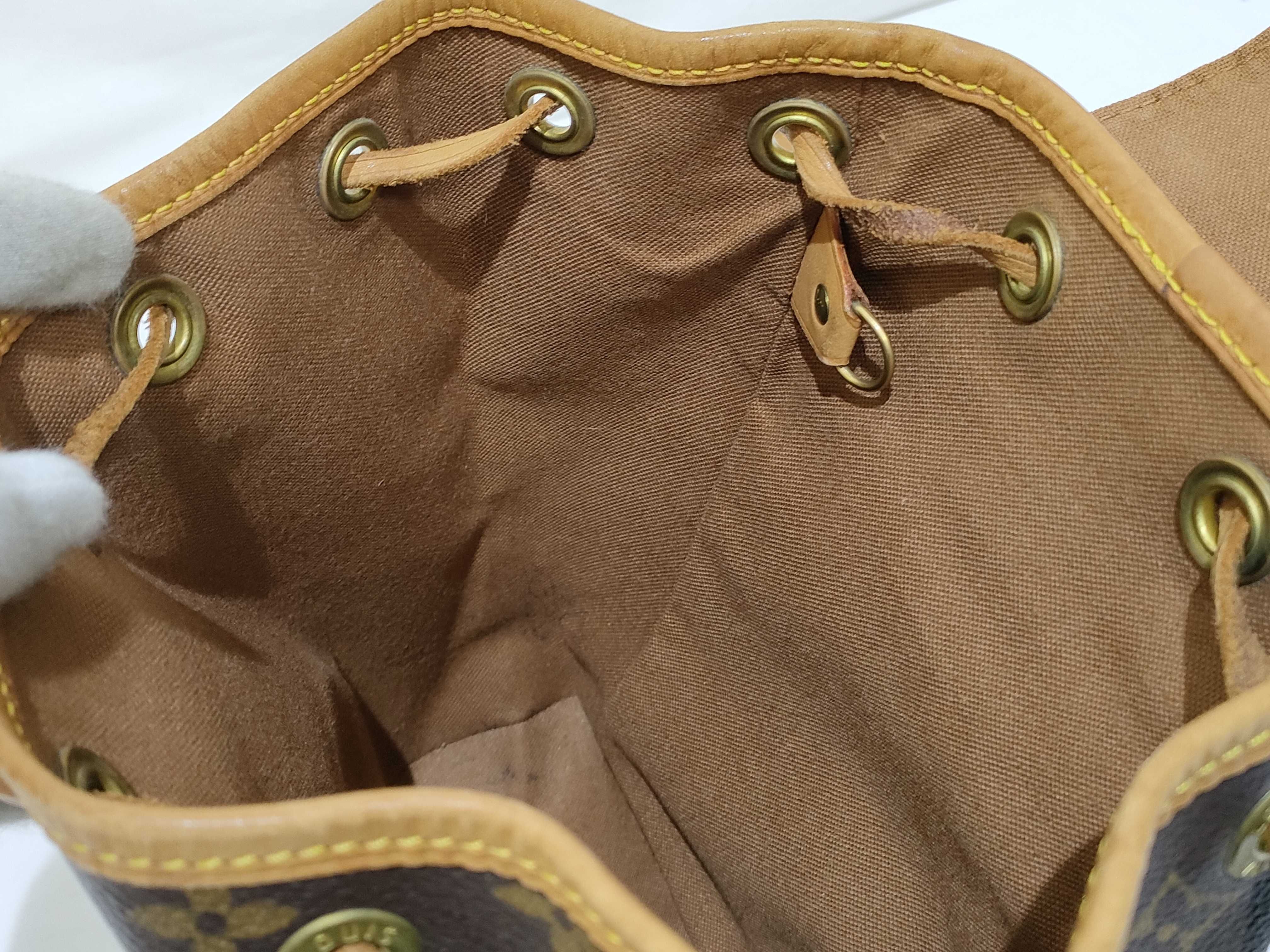 Monogram Louis Vuitton Monogram Backpack Mini Montsouris M51137 Backpack — view 10