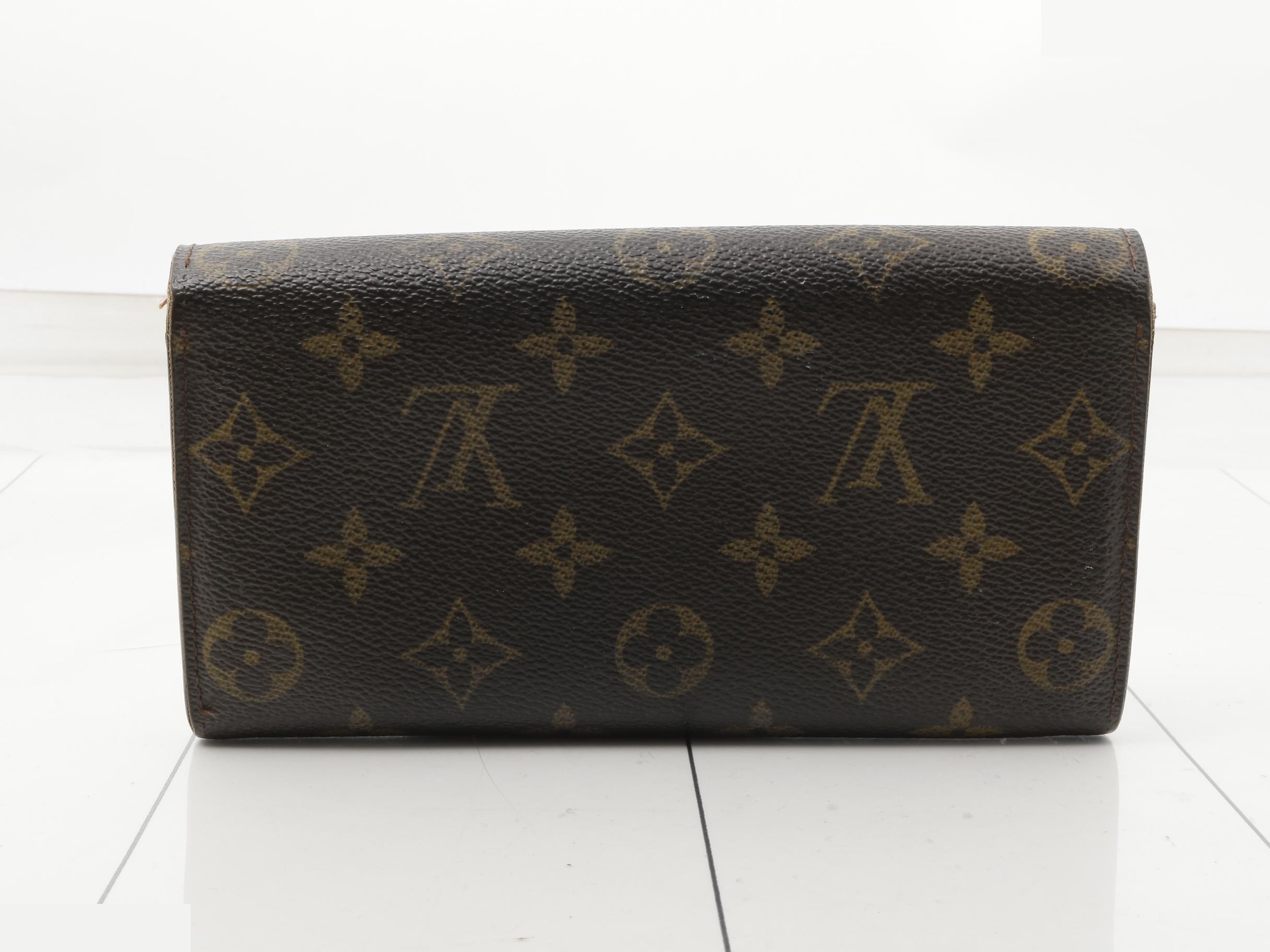 Monogram Portefeuille Sarah Bi-fold Long Wallet — view 2