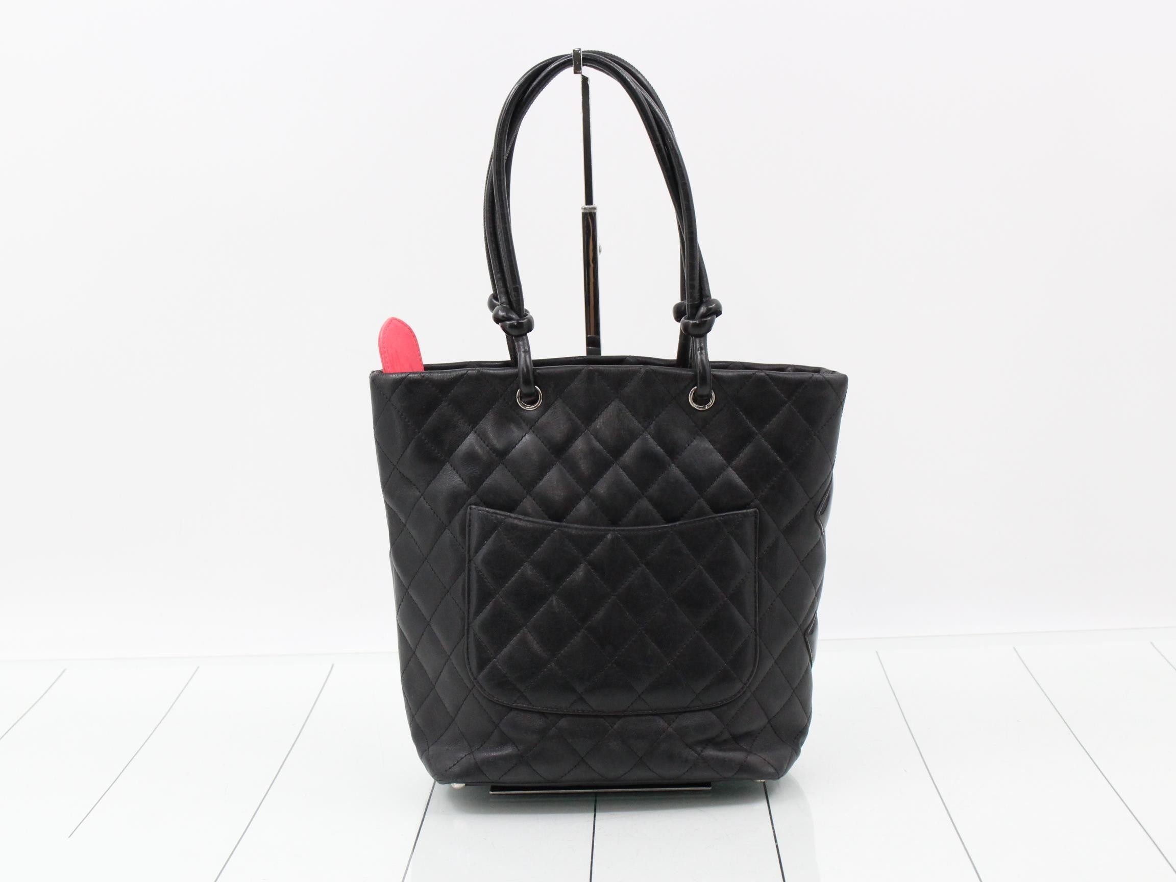 Cambon Mini Lamb Tote Bag, Item No. 10 — view 2