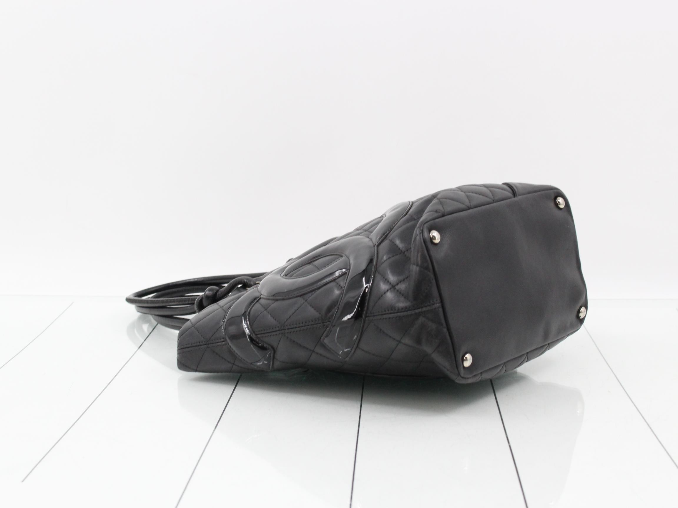 Cambon Mini Lamb Tote Bag, Item No. 10 — view 5