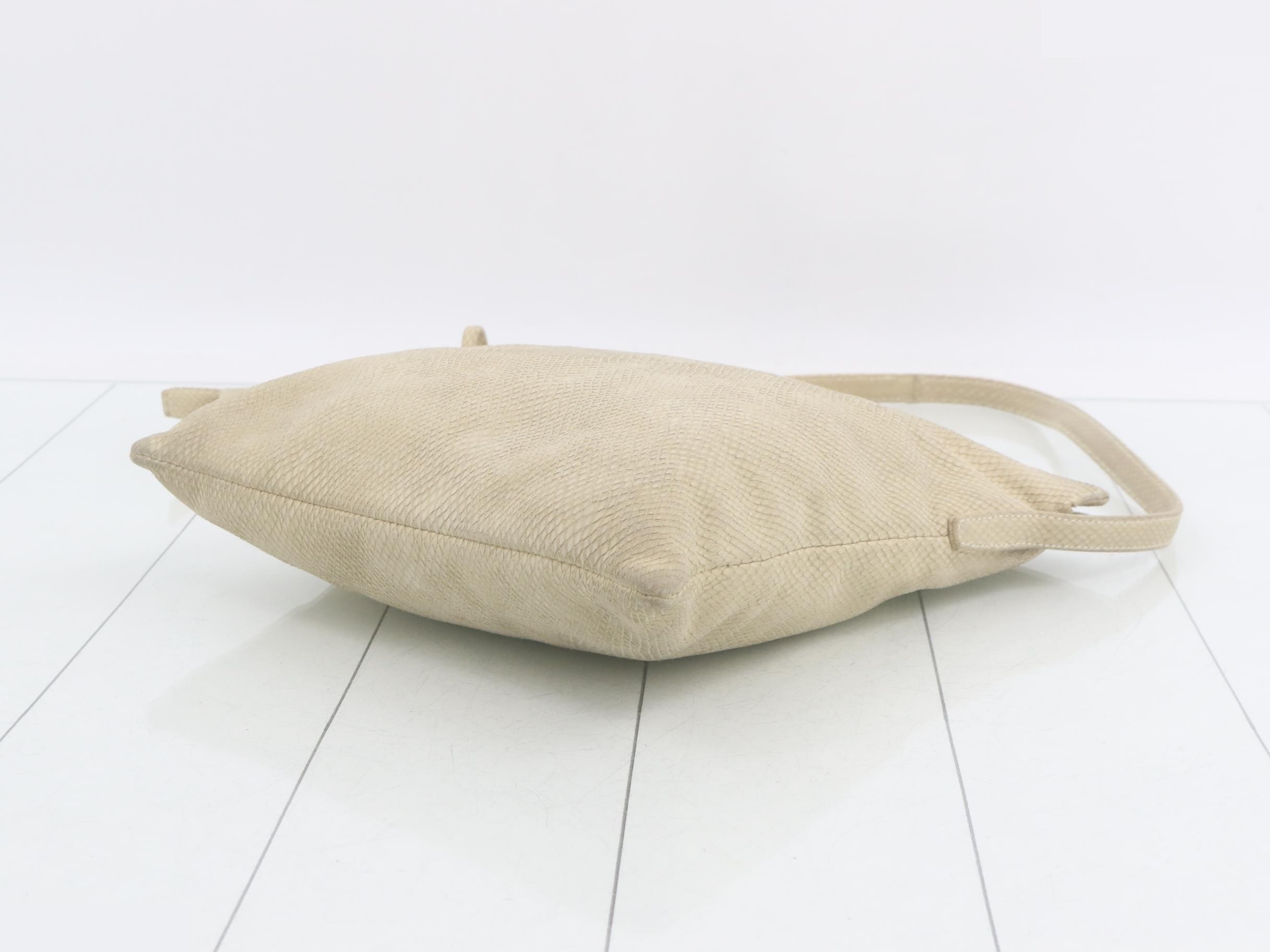 Suede Lizard-Effect Crossbody Shoulder Bag — view 6