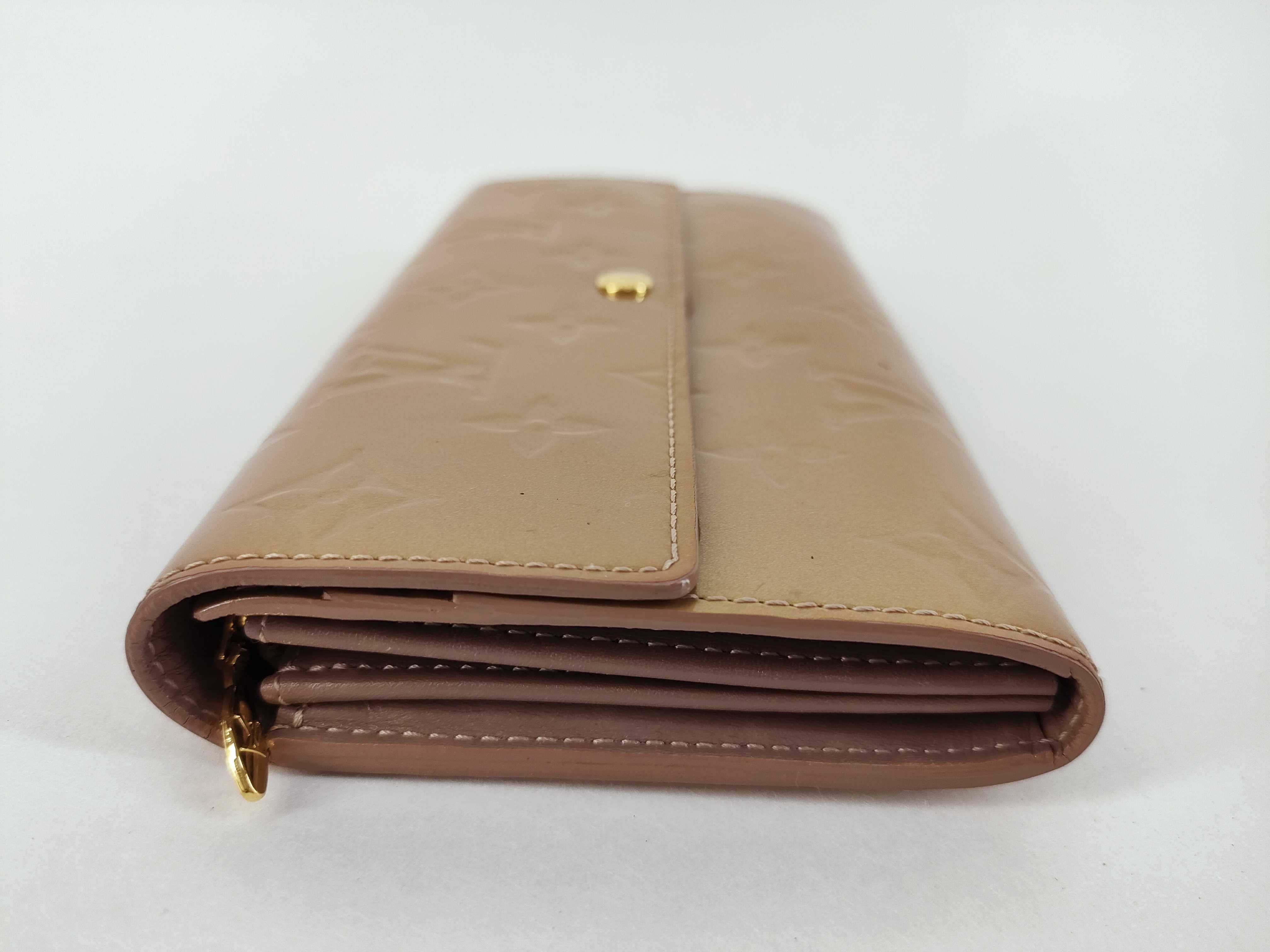 Vernis Vuitton Vernis Wallet Portefeuille Sarah M91522 Wallet — view 4
