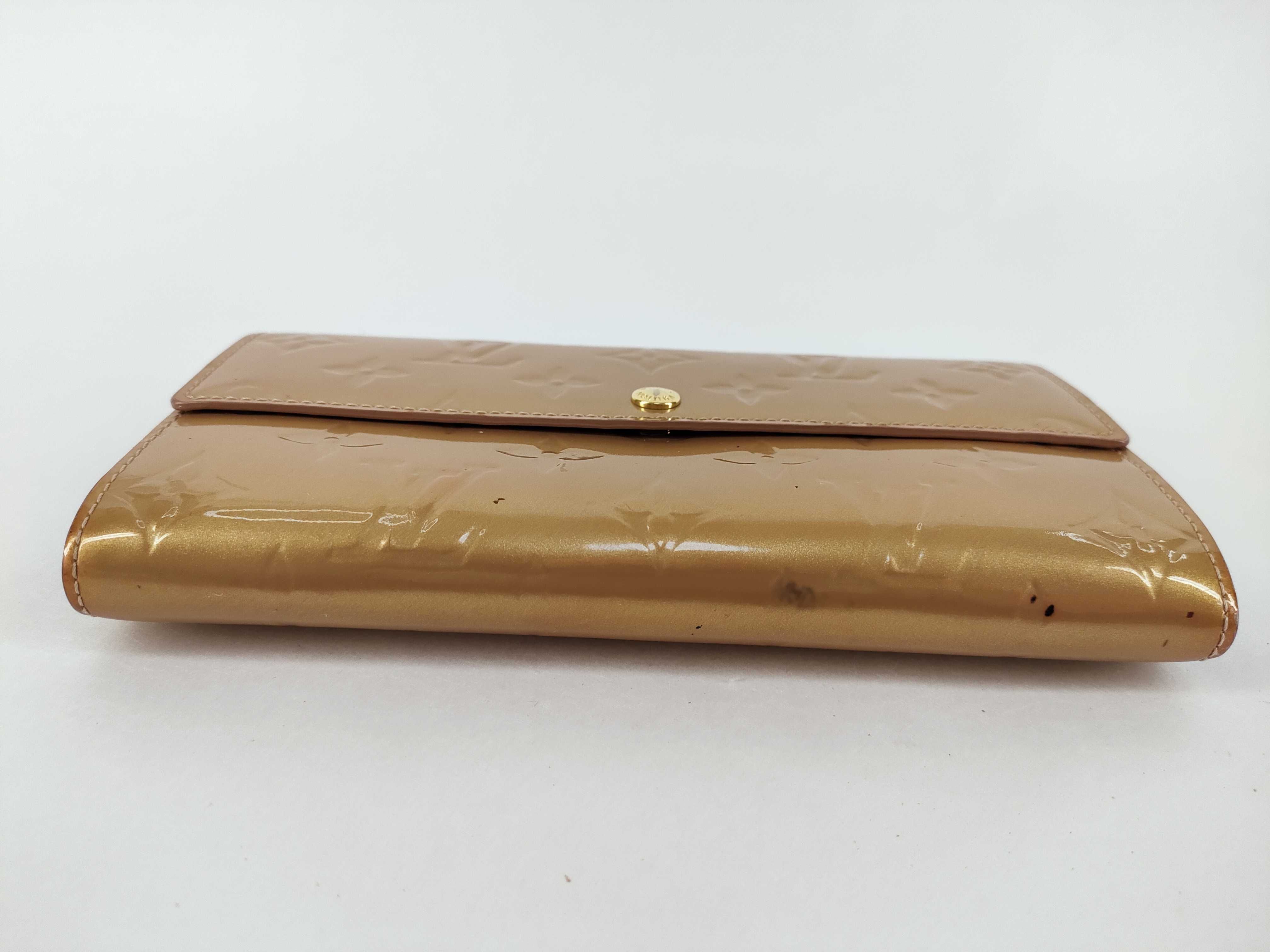 Vernis Vuitton Vernis Wallet Portefeuille Sarah M91522 Wallet — view 5
