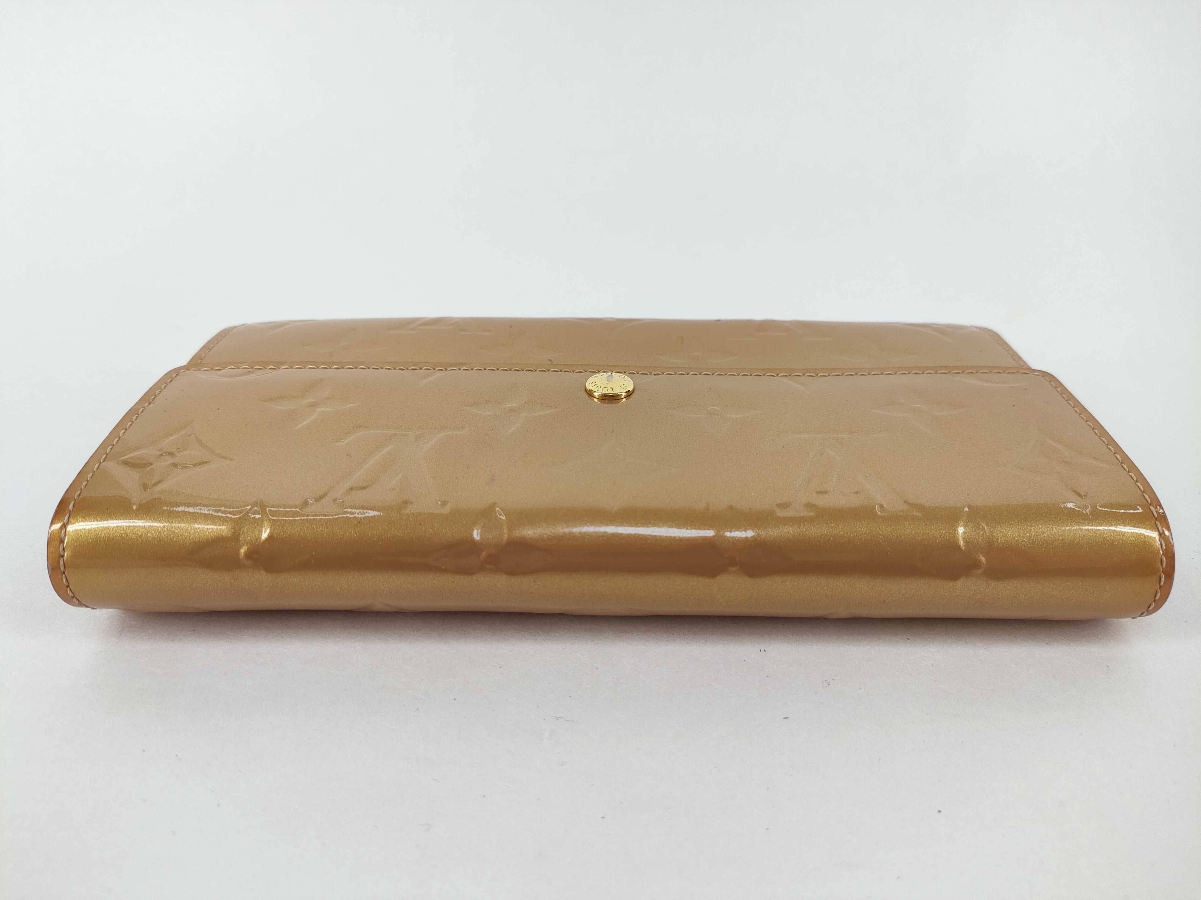 Vernis Vuitton Vernis Wallet Portefeuille Sarah M91522 Wallet — view 7