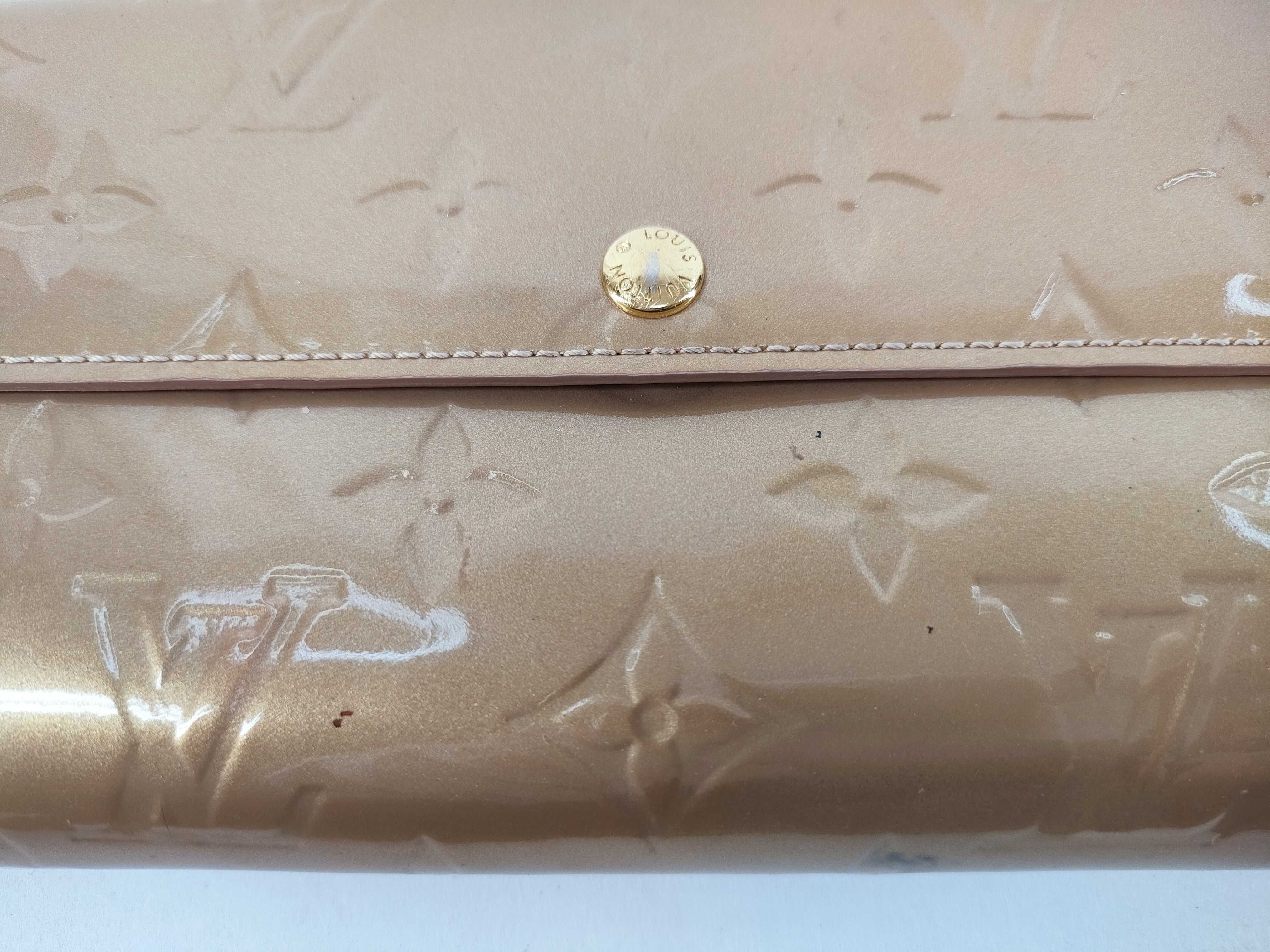 Vernis Vuitton Vernis Wallet Portefeuille Sarah M91522 Wallet — view 8