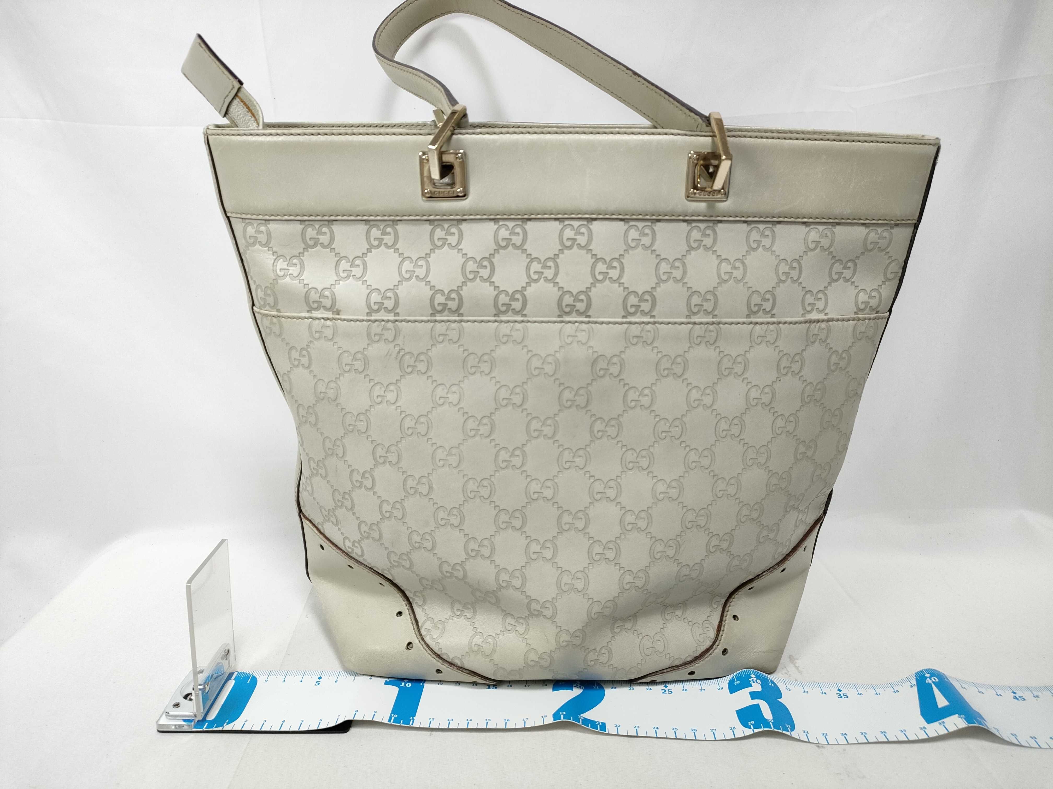 Horsebit Shima GG Leather Tote Bag Handbag Bag Tote Bag — view 2