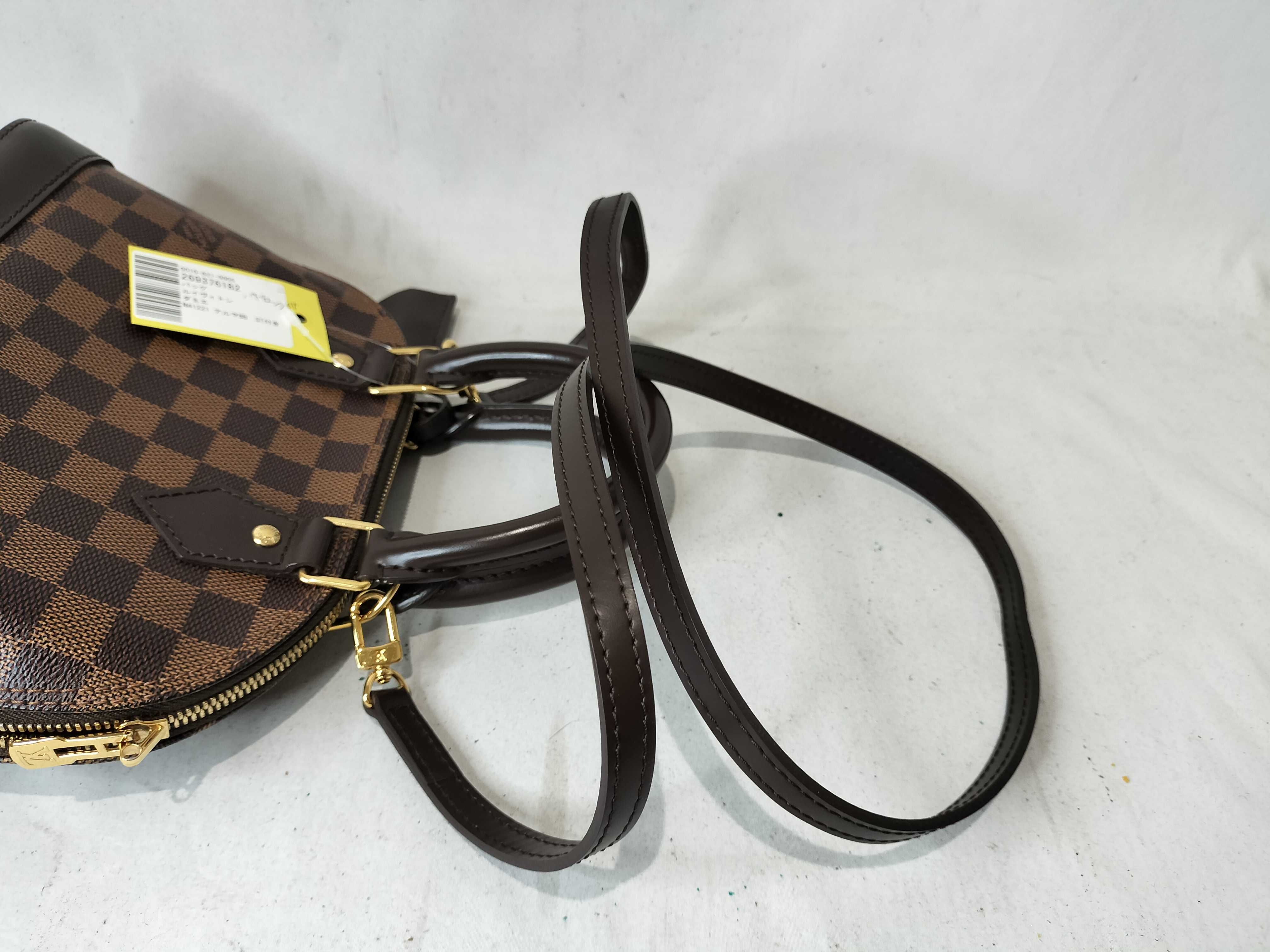 Damier N41221 Alma BB Shoulder Bag with Stamp — view 3