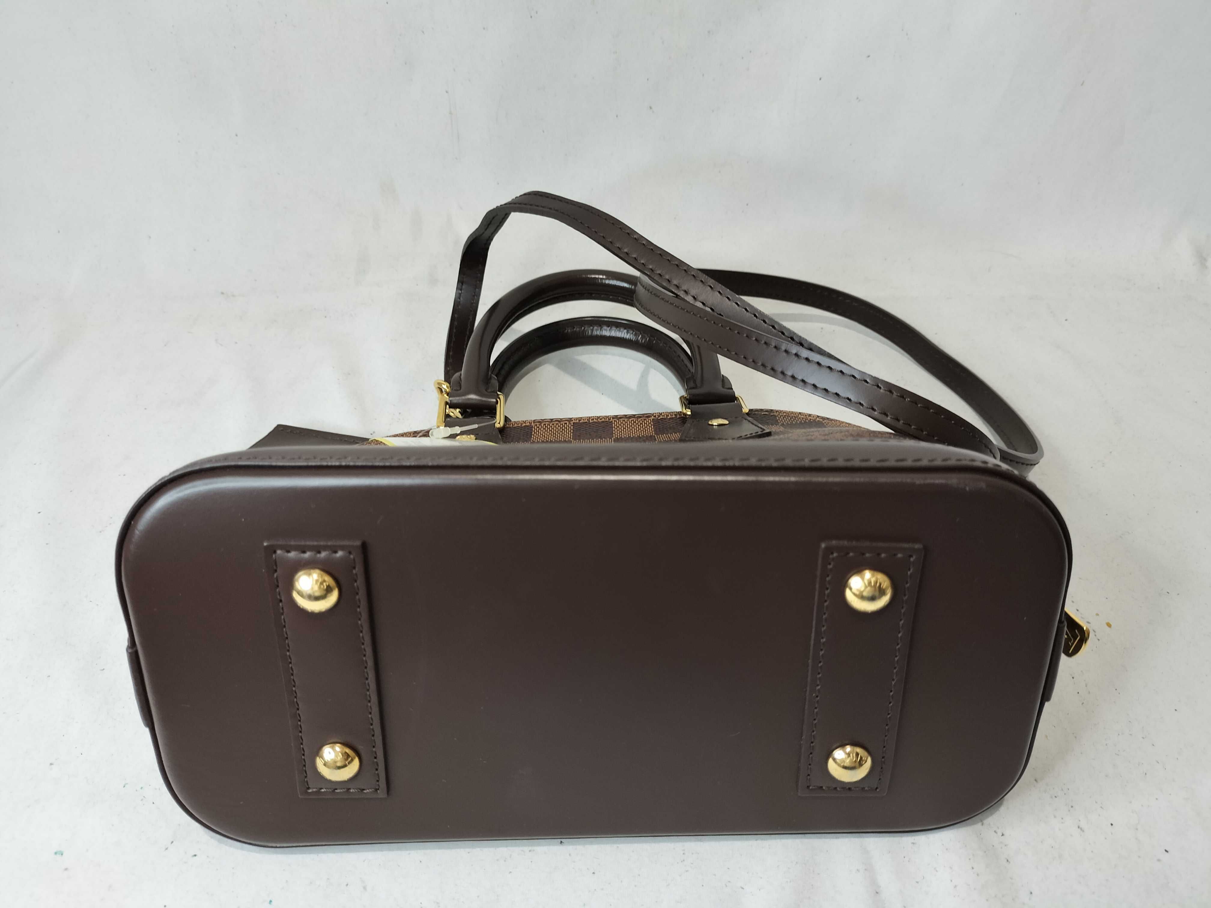 Damier N41221 Alma BB Shoulder Bag with Stamp — view 7