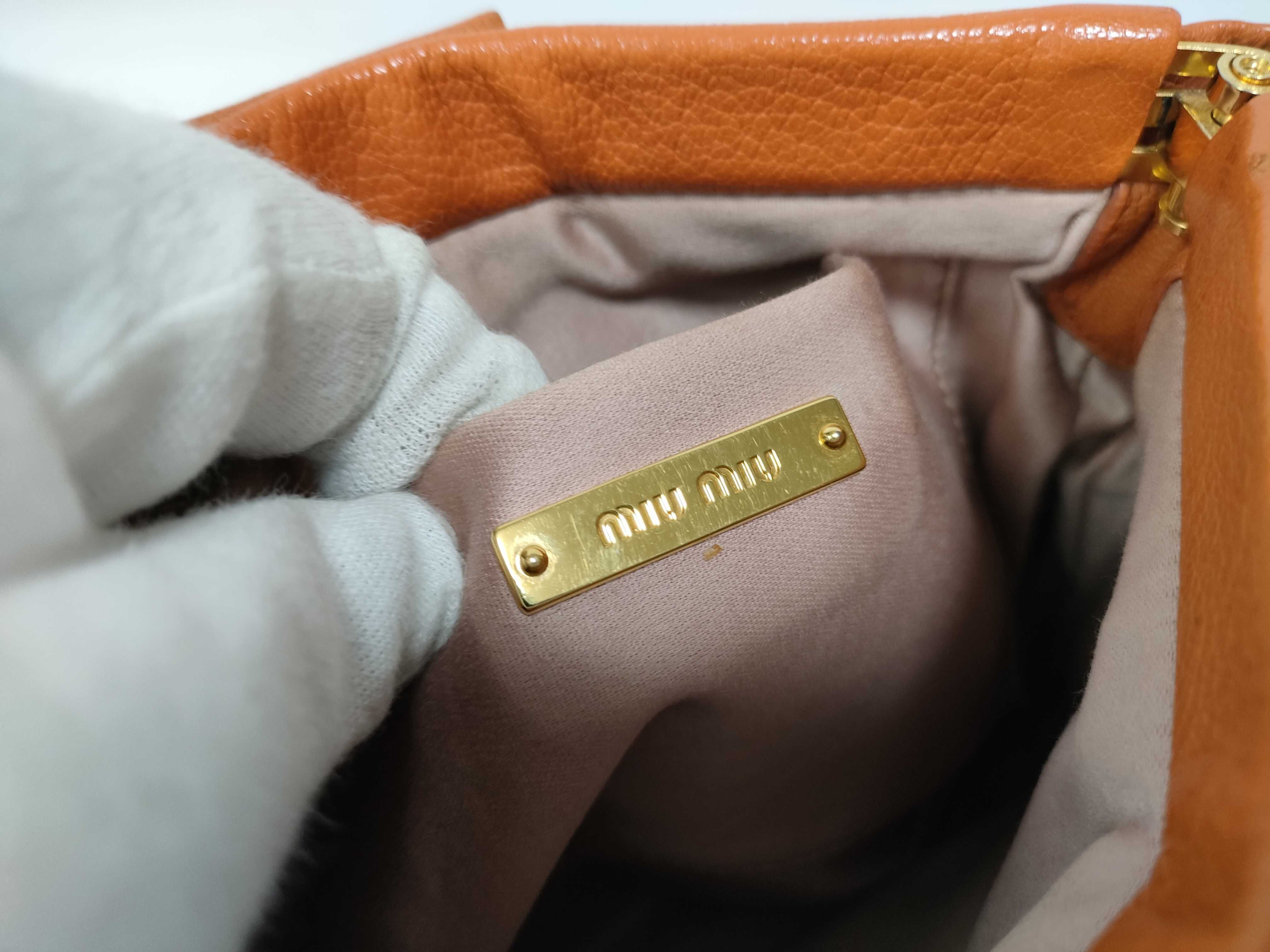 Madras Shoulder Bag, Orange, with Strap — view 14