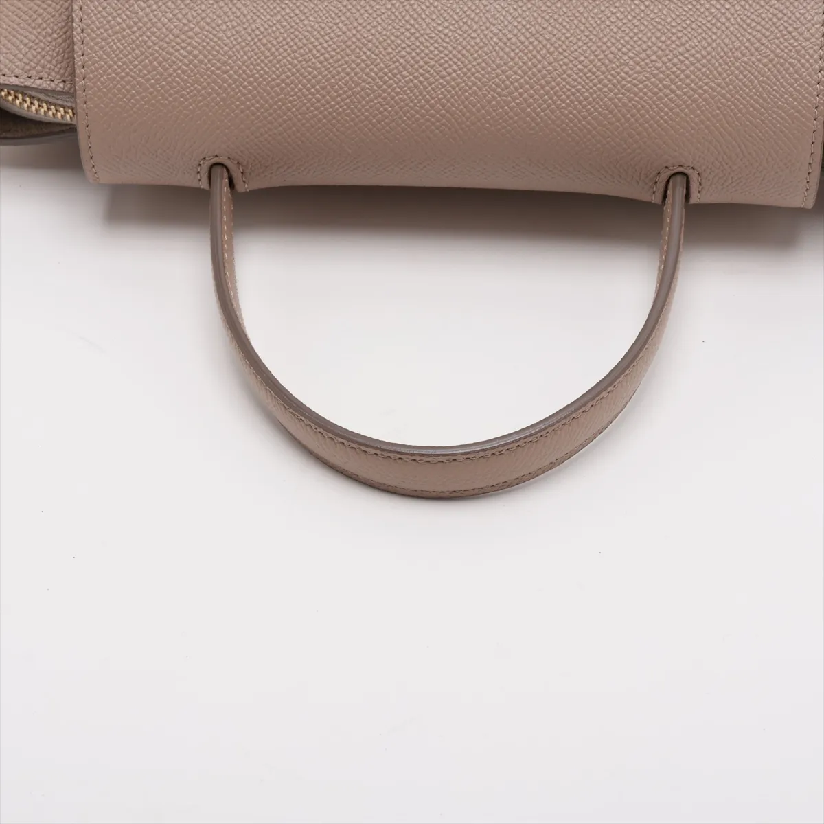 Belt Bag Nano Leather 2-Way Handbag Beige — view 5