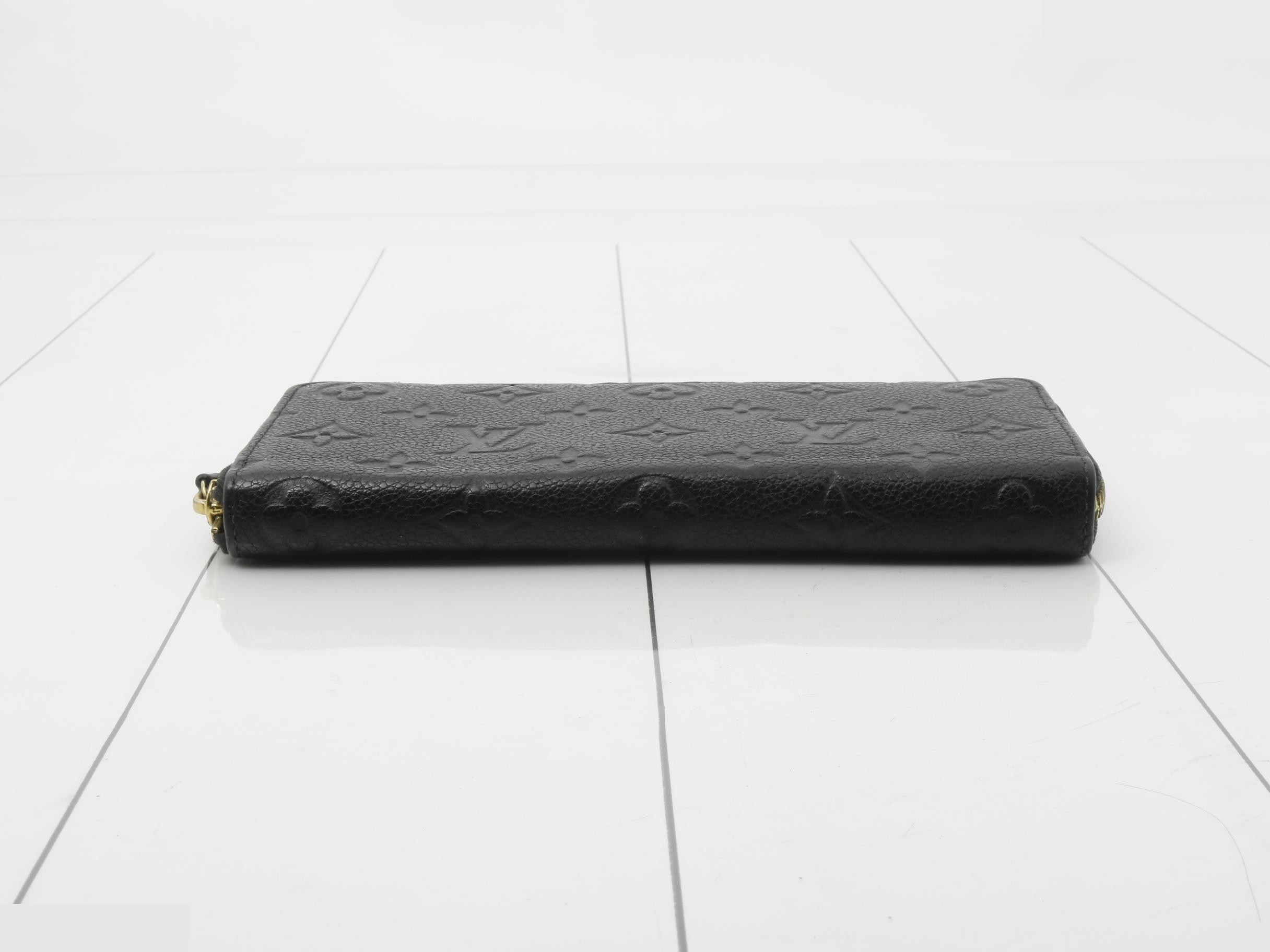 Portefeuille Clémence Empreinte Noir — view 3