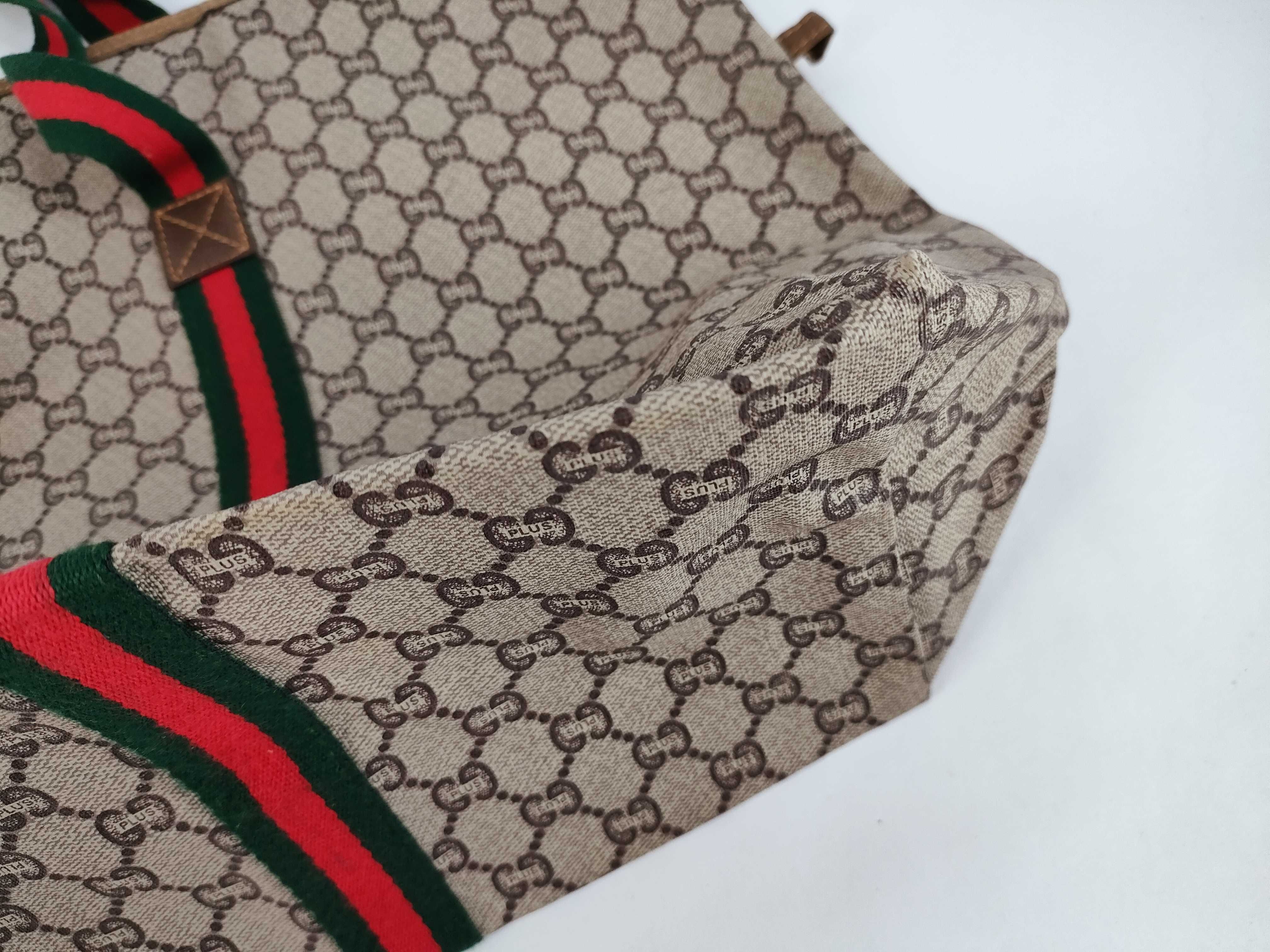 GG Canvas GG Plus Sherry Tote Bag — view 7