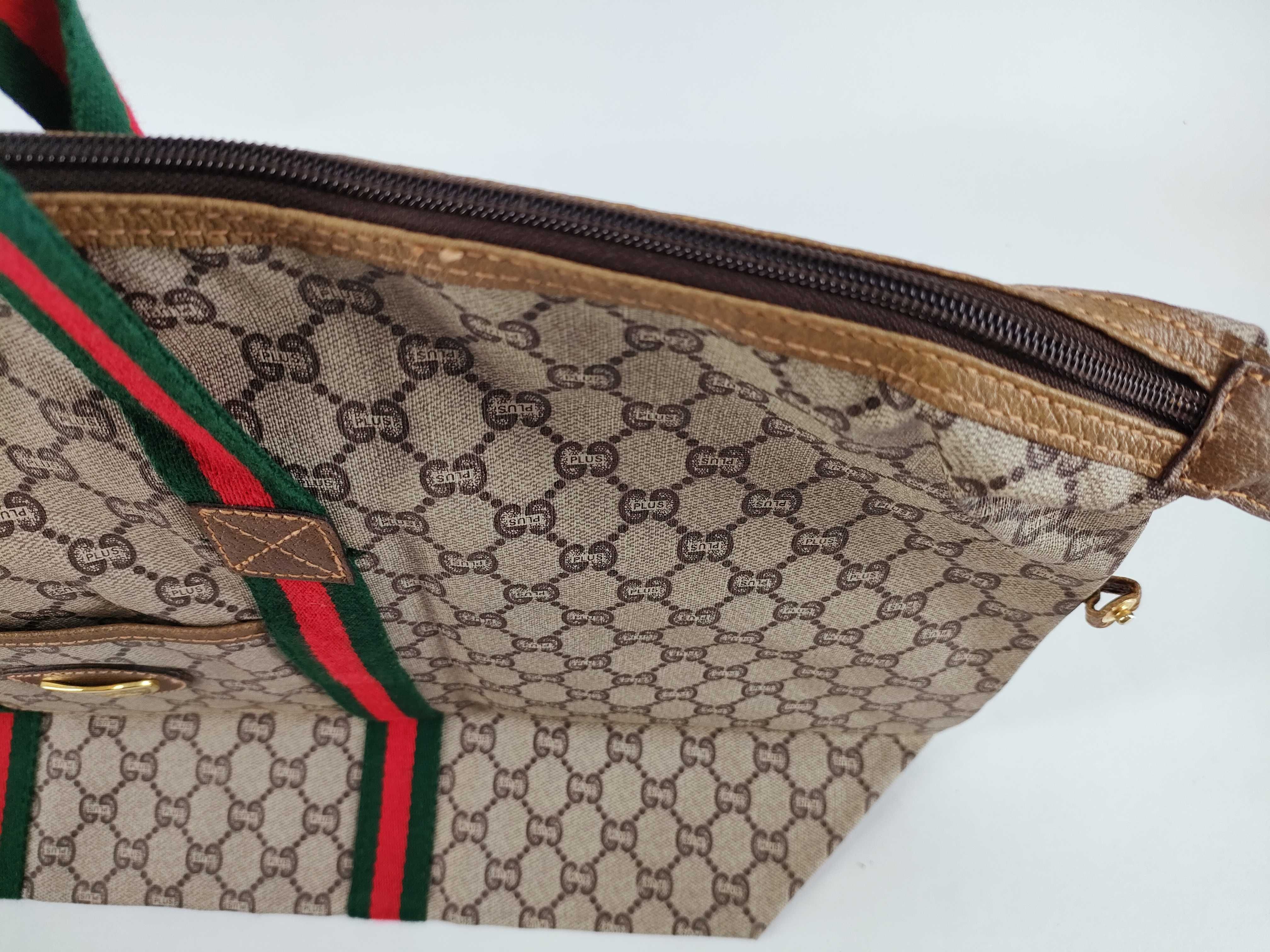 GG Canvas GG Plus Sherry Tote Bag — view 8