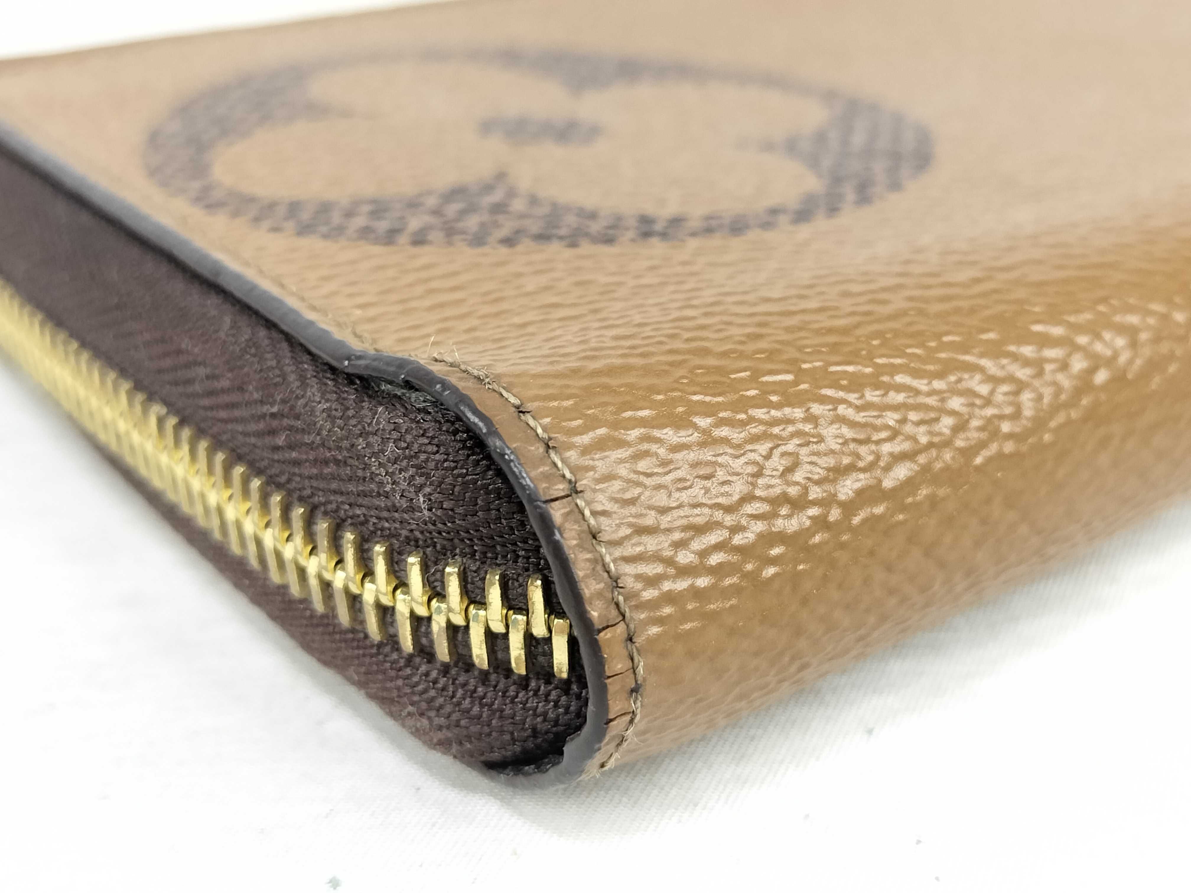 Giant Zippy Wallet with IC Tag and Gold Hardware (LM2240) — view 4