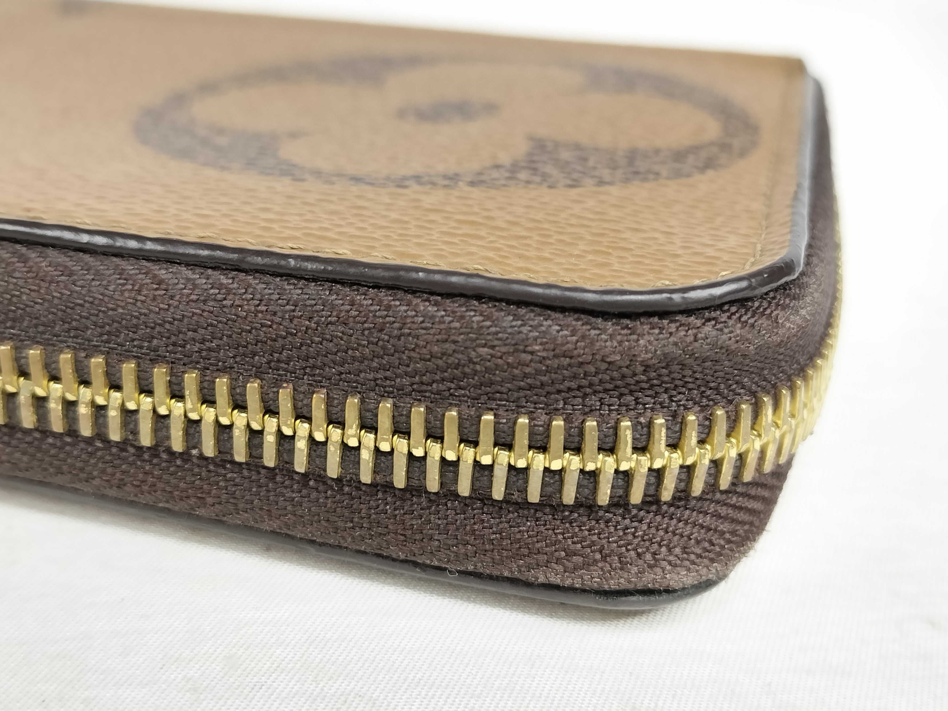 Giant Zippy Wallet with IC Tag and Gold Hardware (LM2240) — view 8