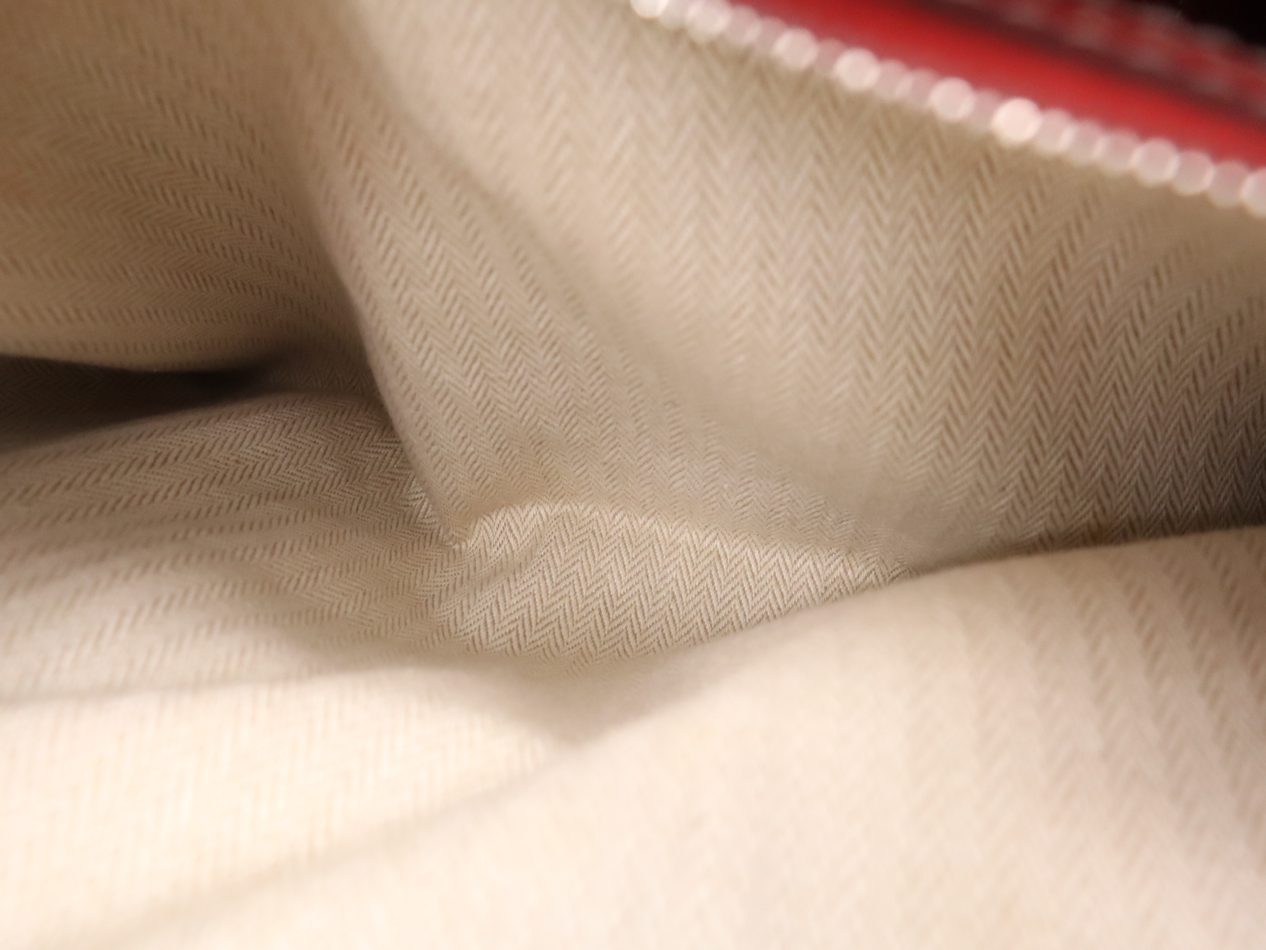 Negonda Garden Party PM Tote Bag, Rouge, Silver Hardware, with Dust Bag, P Stamp, 2012 — view 12