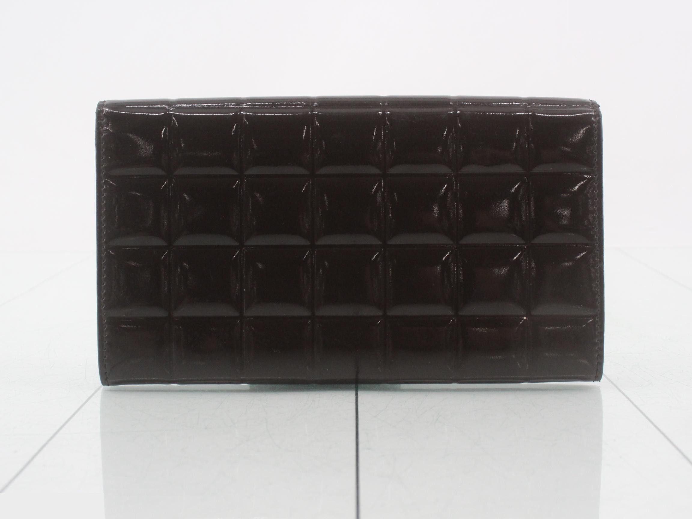 Chocolate Bar Wallet, Series 7, Patent Leather — view 2