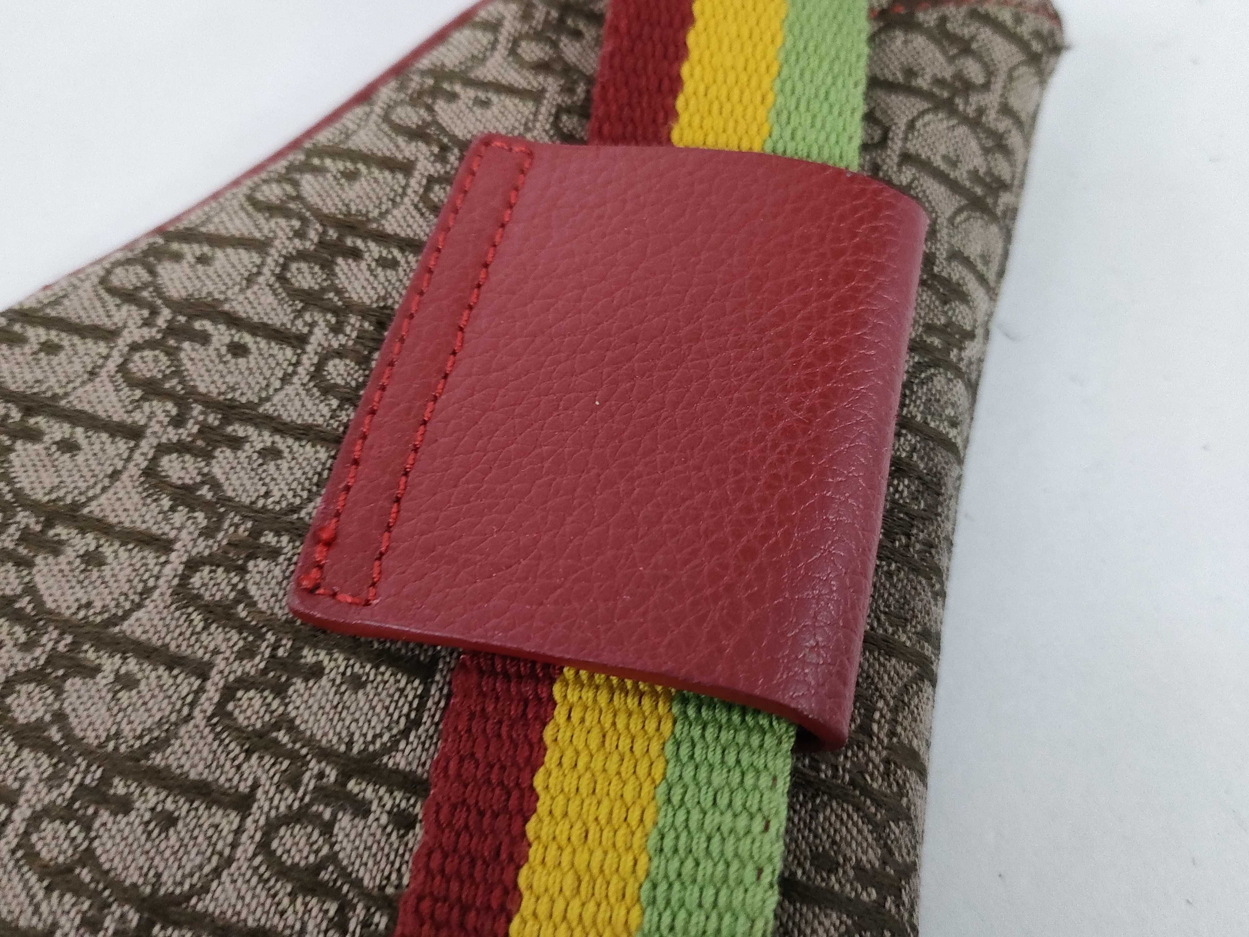 Trotter Dior Trotter Rasta Saddle Waist Bag — view 5