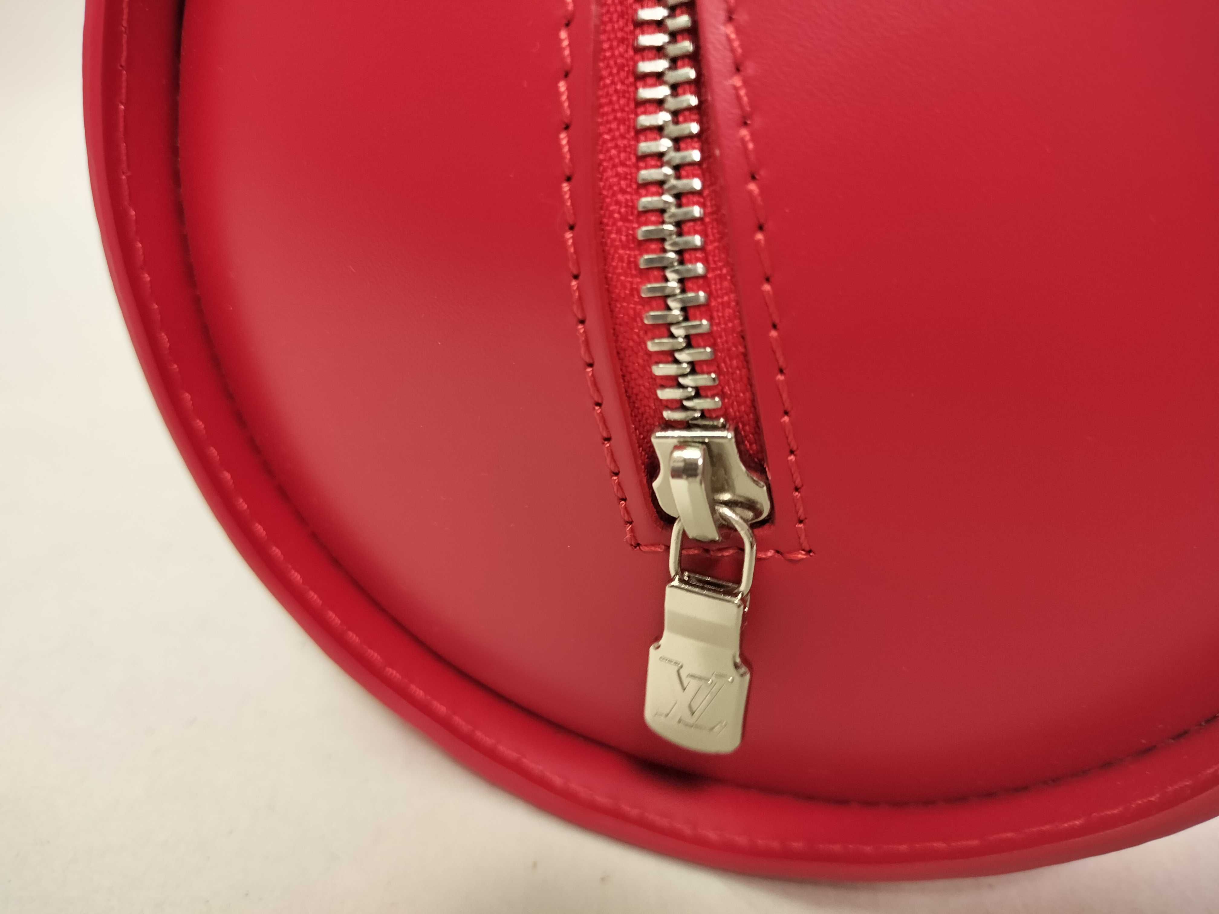 Epi Bag, Louis Vuitton Epi Soufflot Handbag, Castilian Red Handbag — view 11