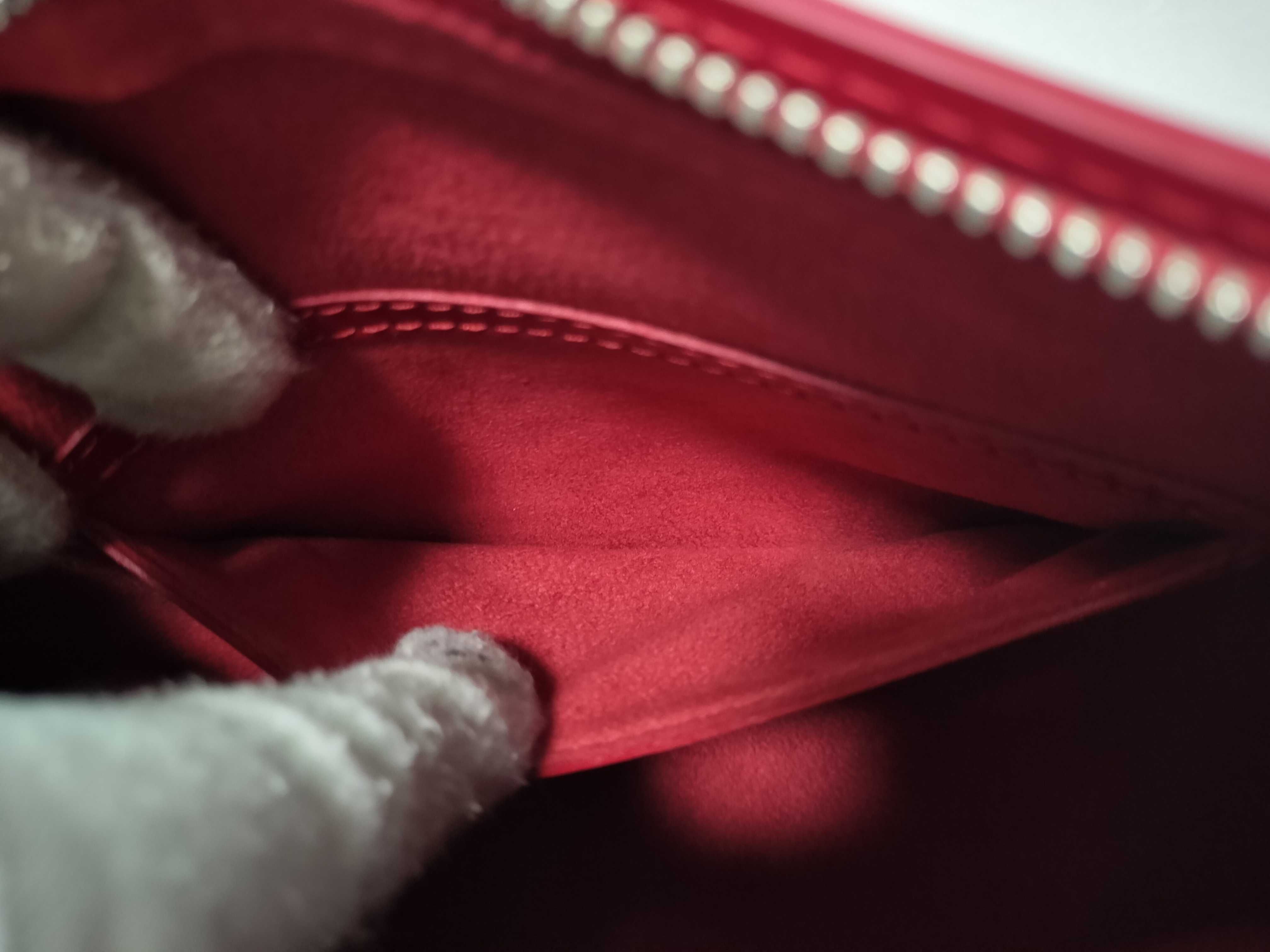 Epi Bag, Louis Vuitton Epi Soufflot Handbag, Castilian Red Handbag — view 15