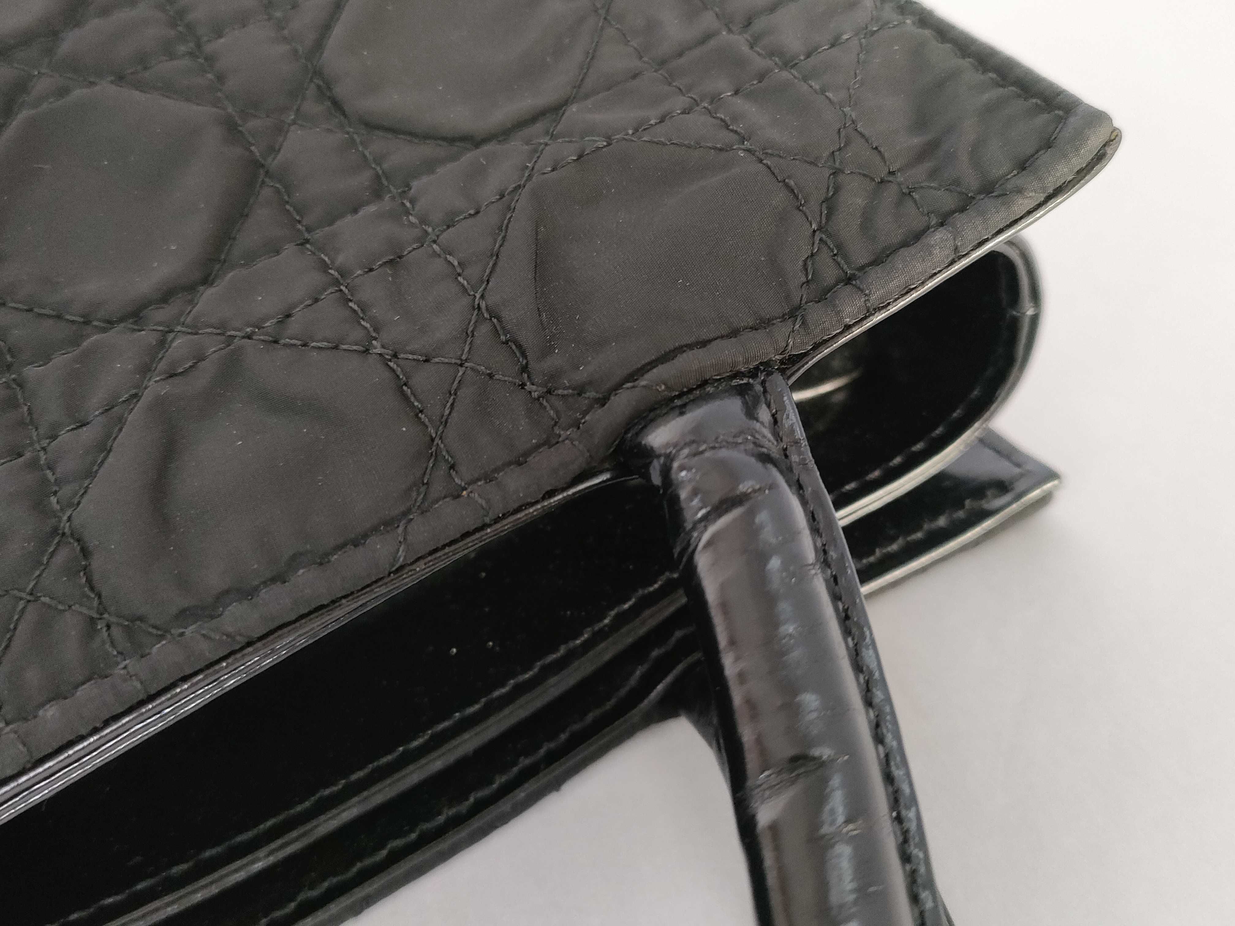 Lady Dior Cannage Nylon Tote Bag — view 5