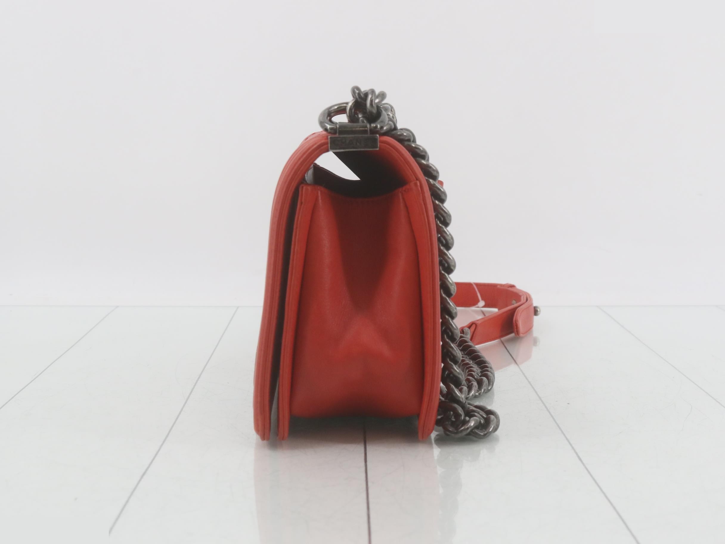 BOY CHANEL Calfskin Shoulder Bag — view 3