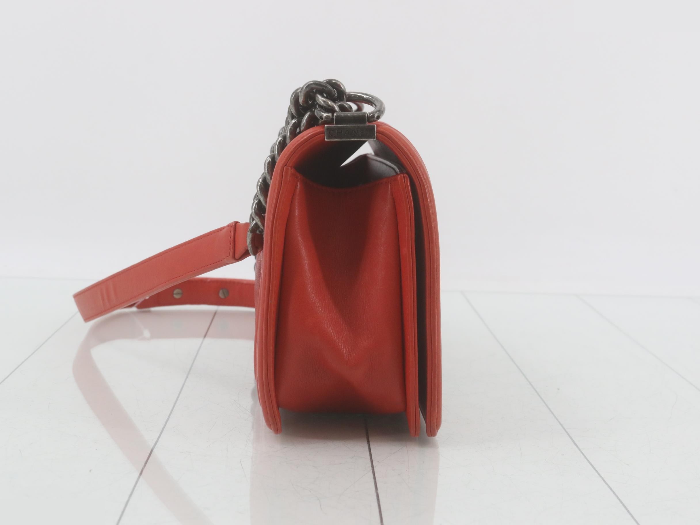 BOY CHANEL Calfskin Shoulder Bag — view 4