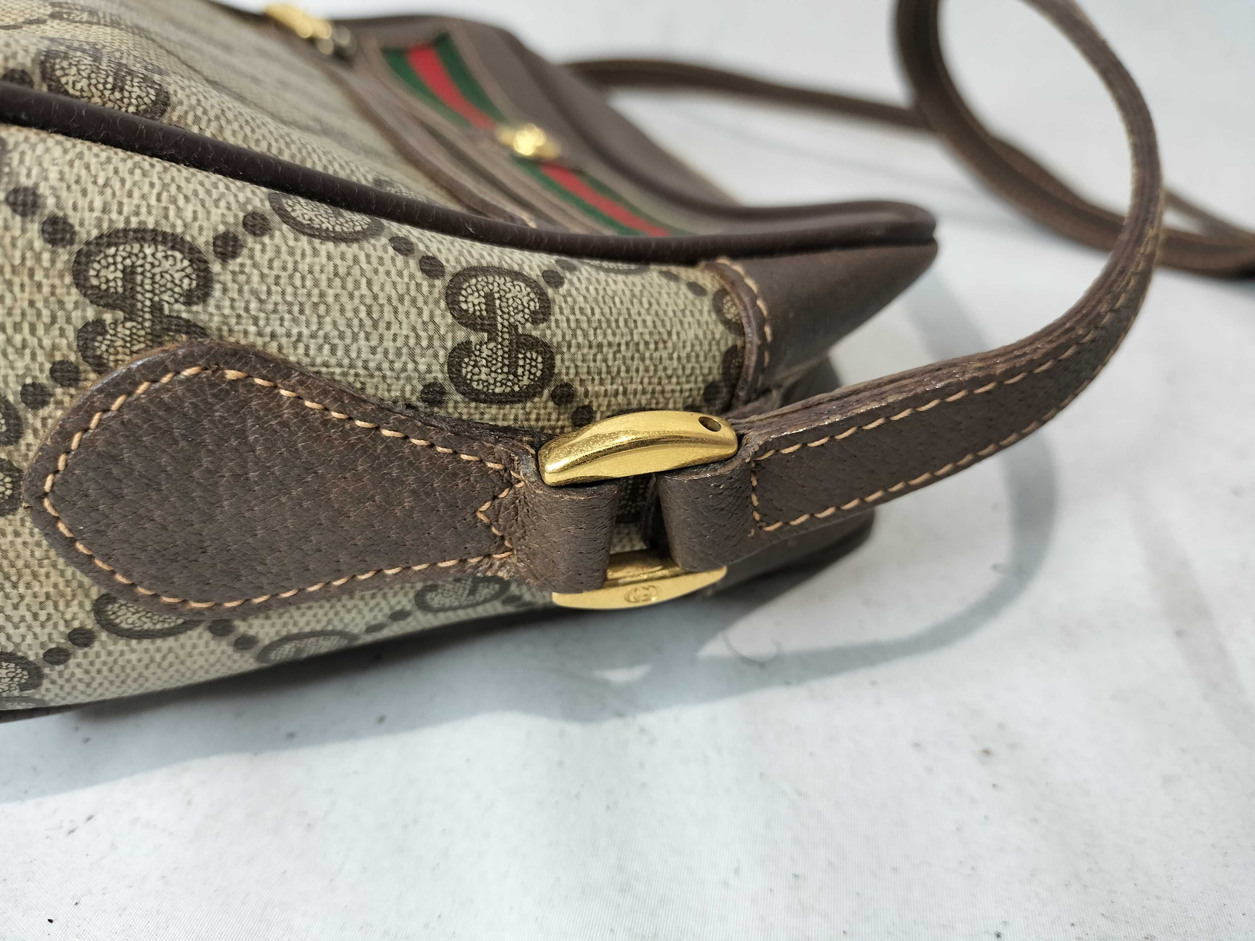 GG Supreme 56・02・087 GG Supreme Sherry Line Shoulder Bag, Beige — view 6