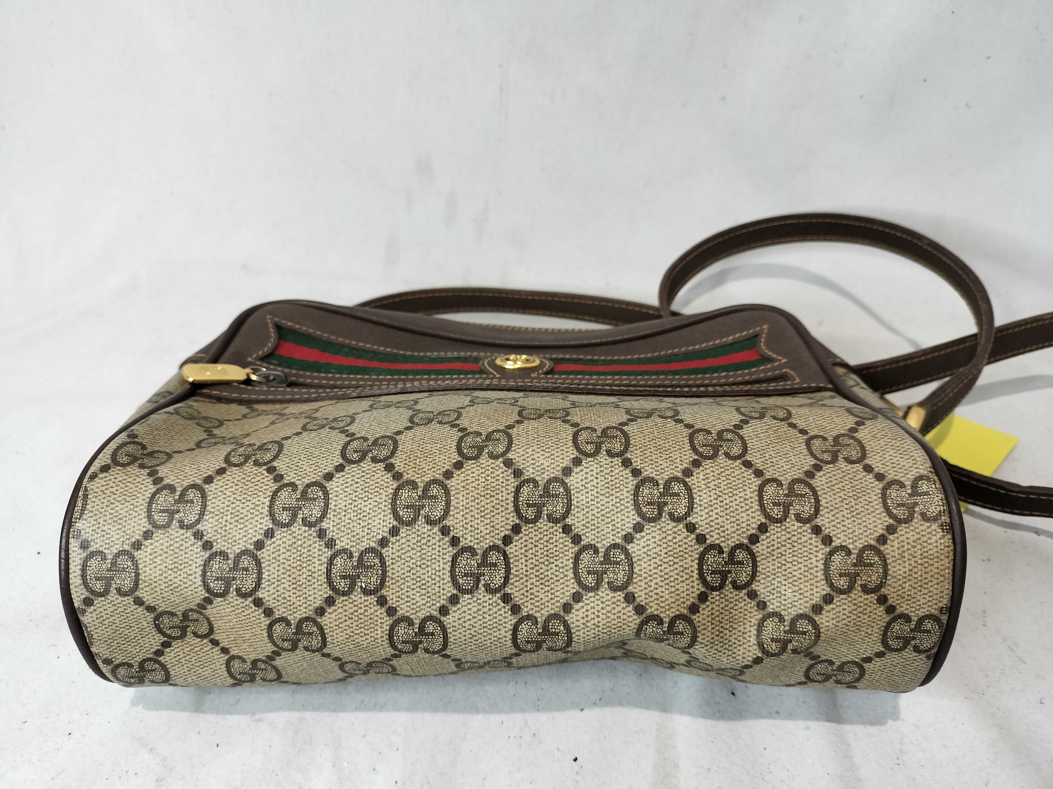 GG Supreme 56・02・087 GG Supreme Sherry Line Shoulder Bag, Beige — view 8