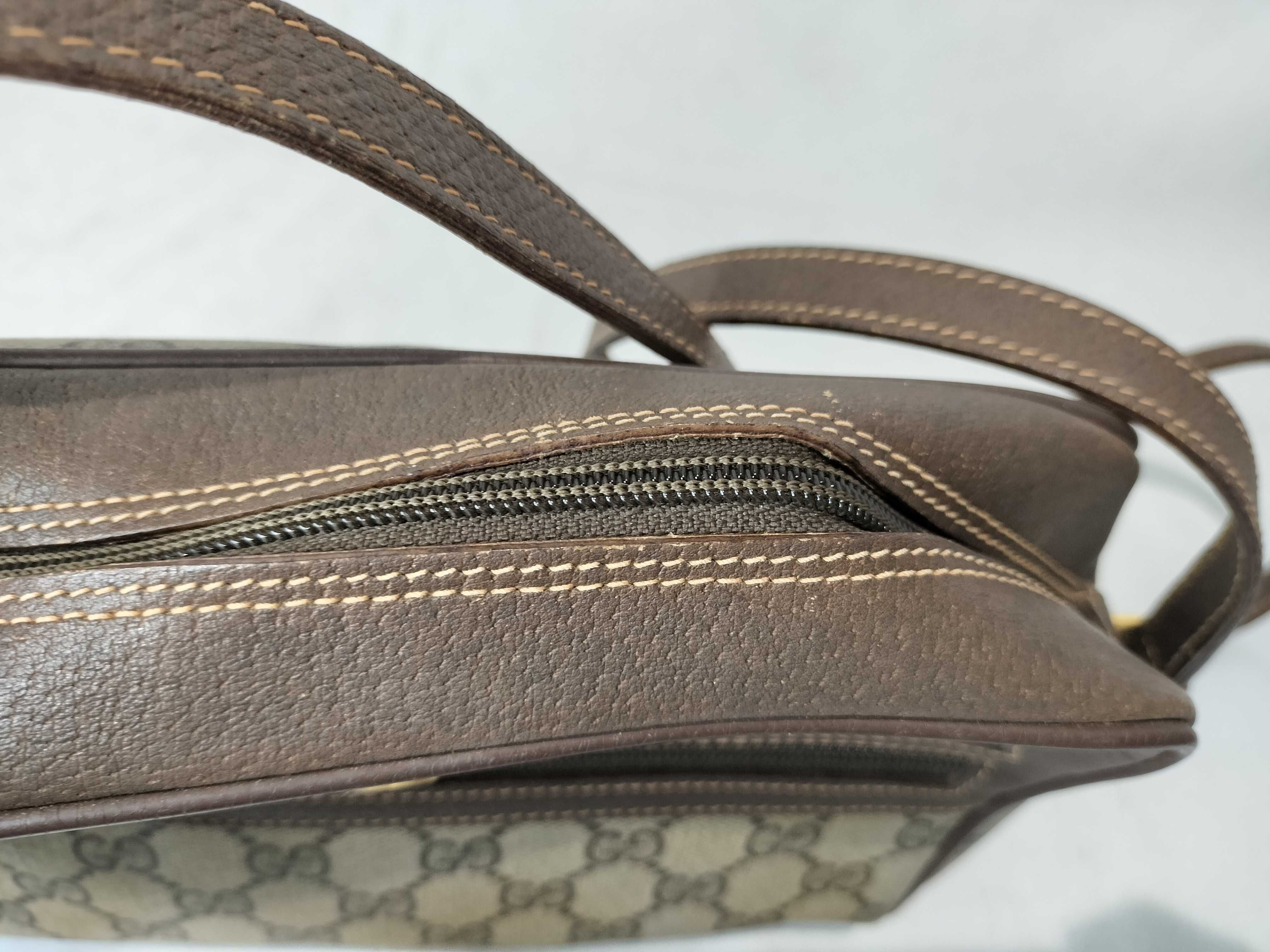 GG Supreme 56・02・087 GG Supreme Sherry Line Shoulder Bag, Beige — view 9