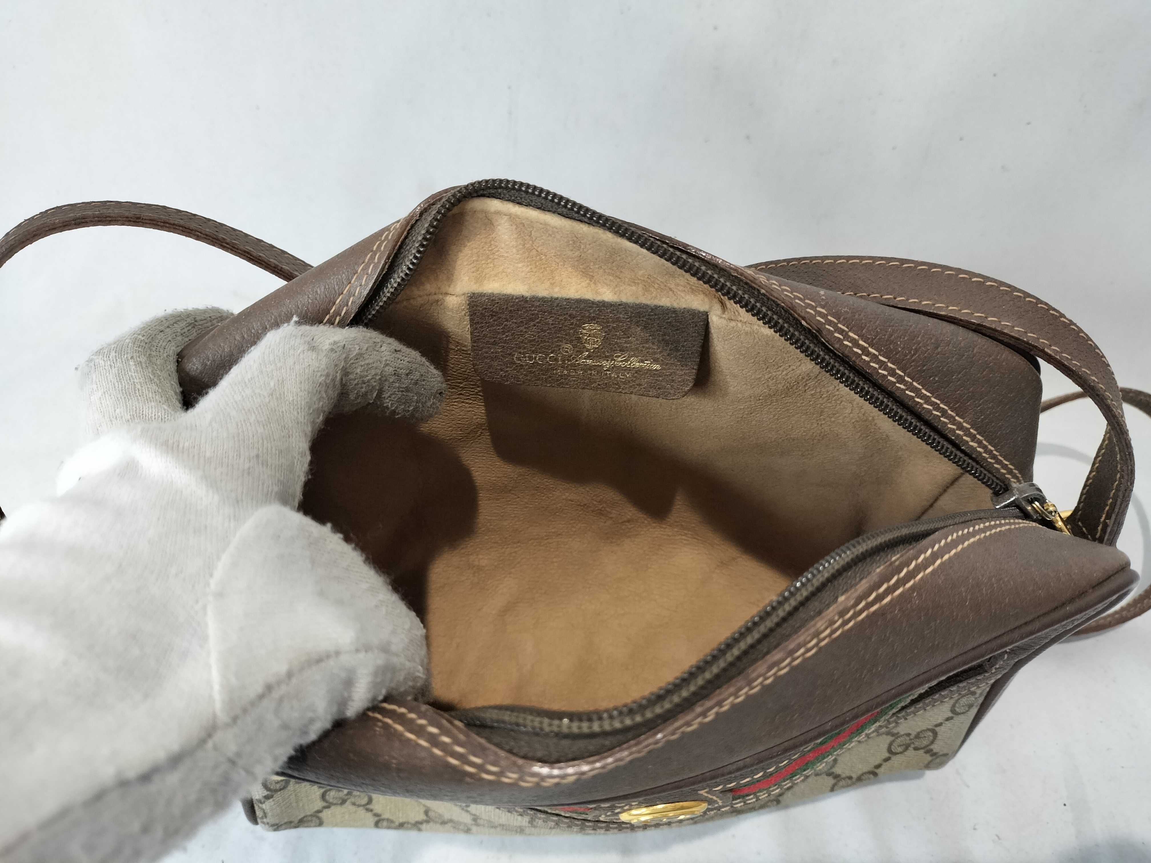 GG Supreme 56・02・087 GG Supreme Sherry Line Shoulder Bag, Beige — view 10