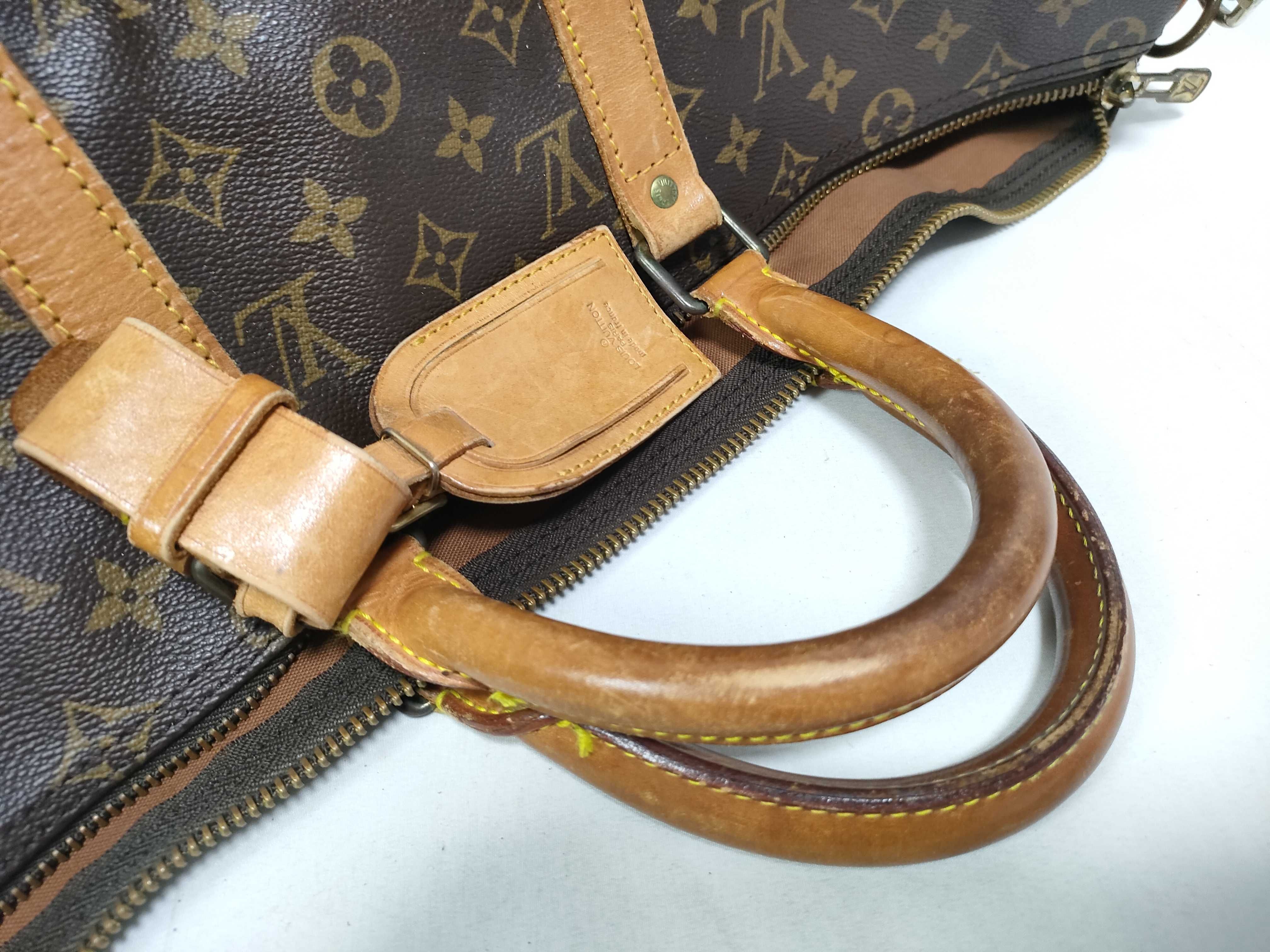 Monogram Keepall Bandoulière 50 M41416 VI873 Boston Bag — view 12