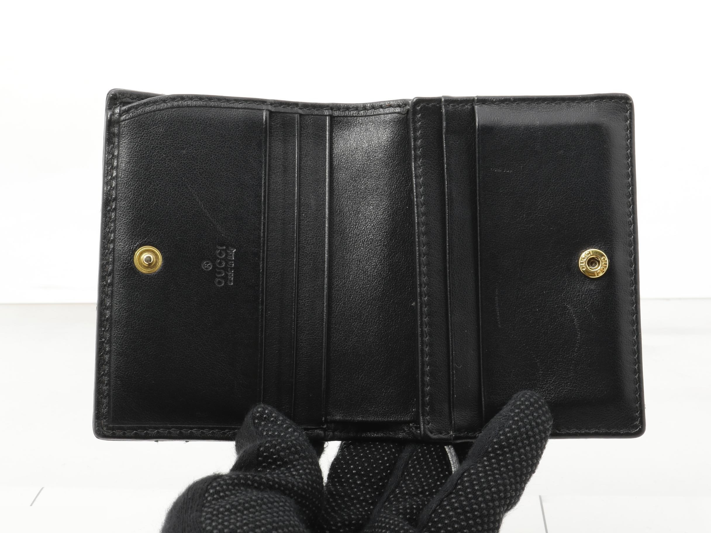 Marmont bi-fold wallet, Noir (black), 466492, 2778 — view 4