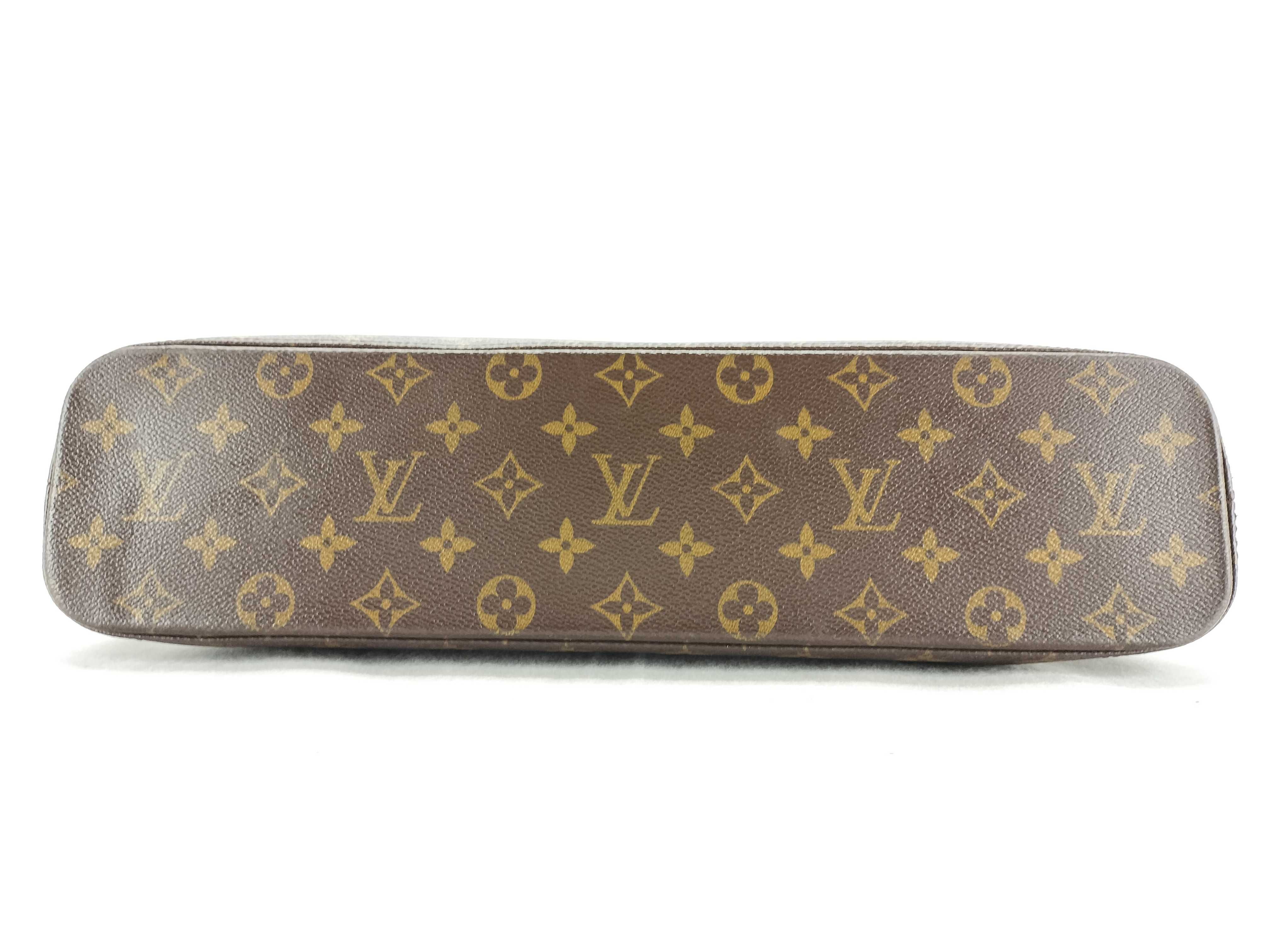 Monogram Louis Vuitton Tote Bag Shoulder Bag — view 7