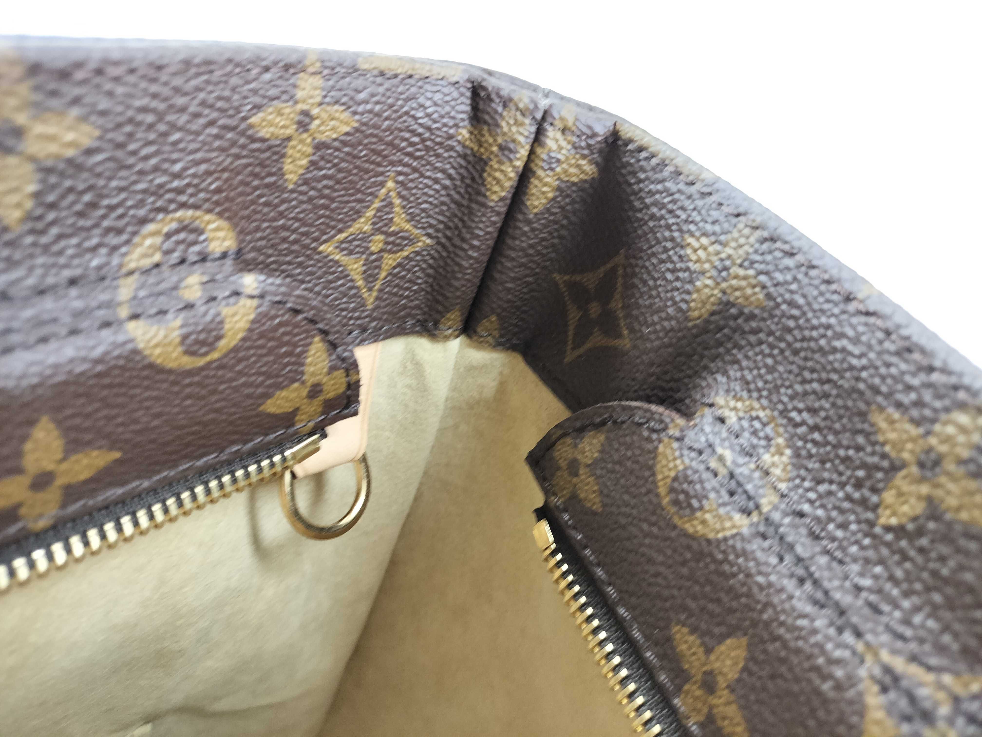 Monogram Louis Vuitton Tote Bag Shoulder Bag — view 9
