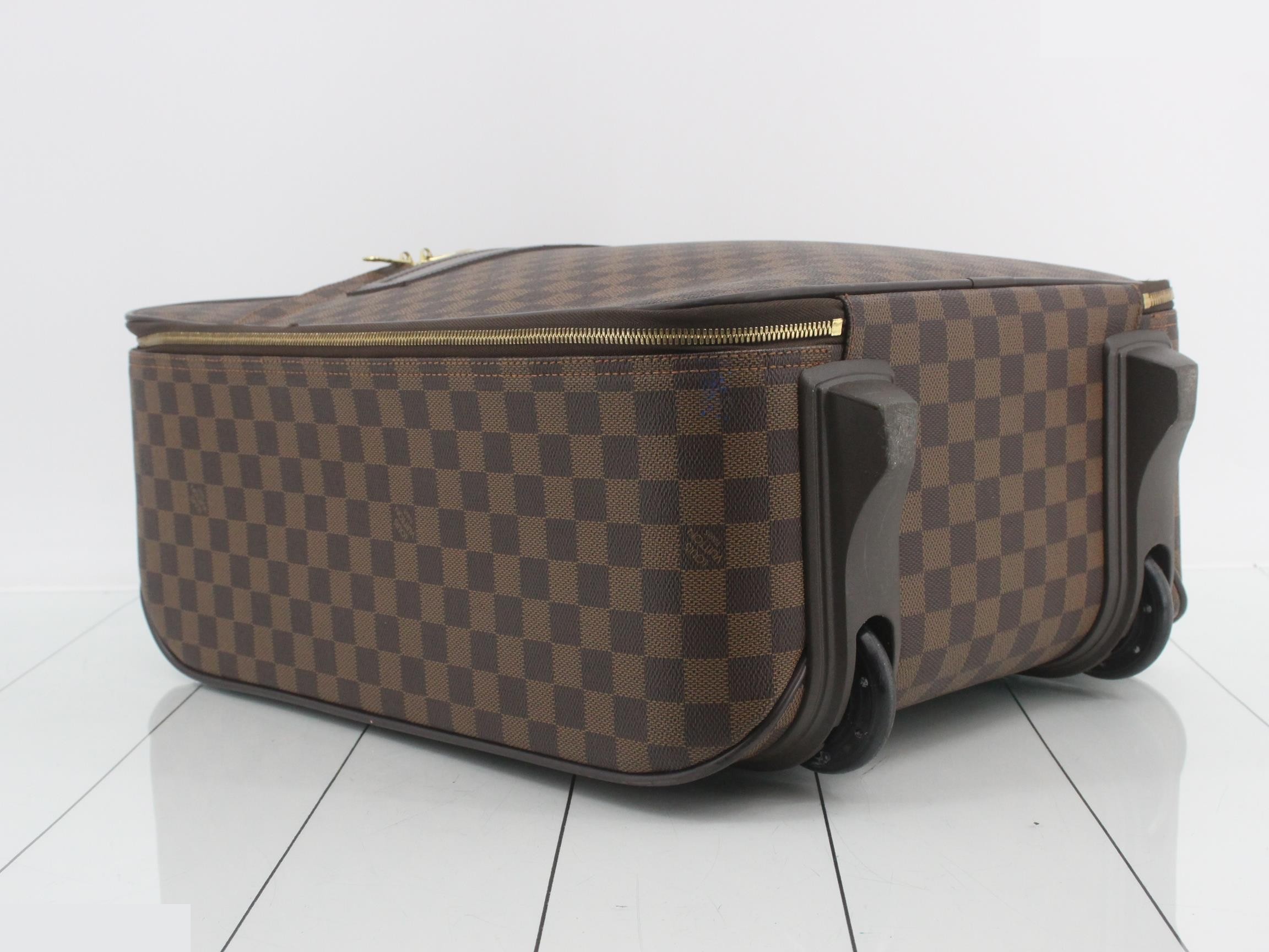 Pegase 45 Damier Ebene Carry-on Suitcase — view 5